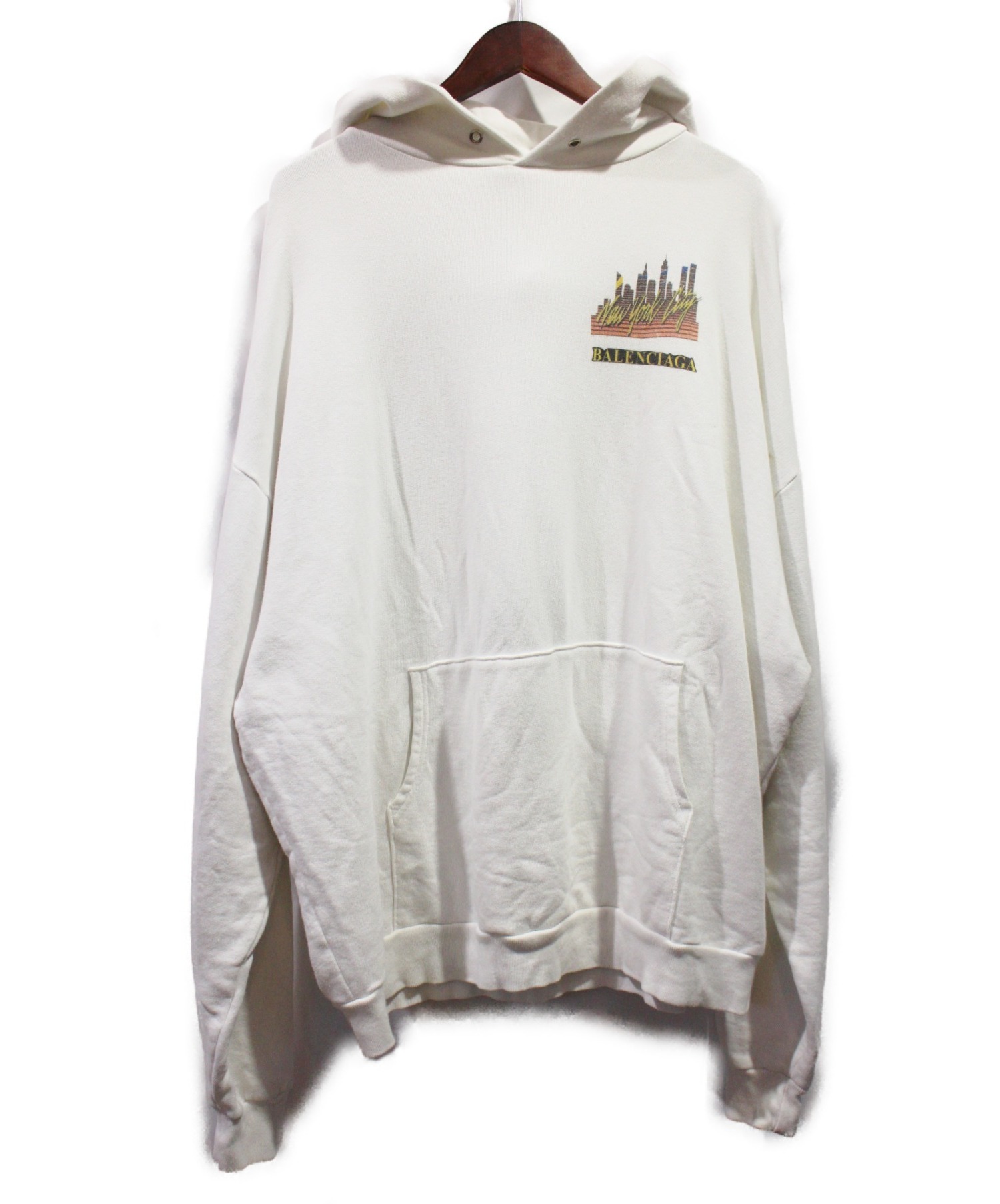 中古・古着通販】BALENCIAGA (バレンシアガ) オーバーサイズパーカー