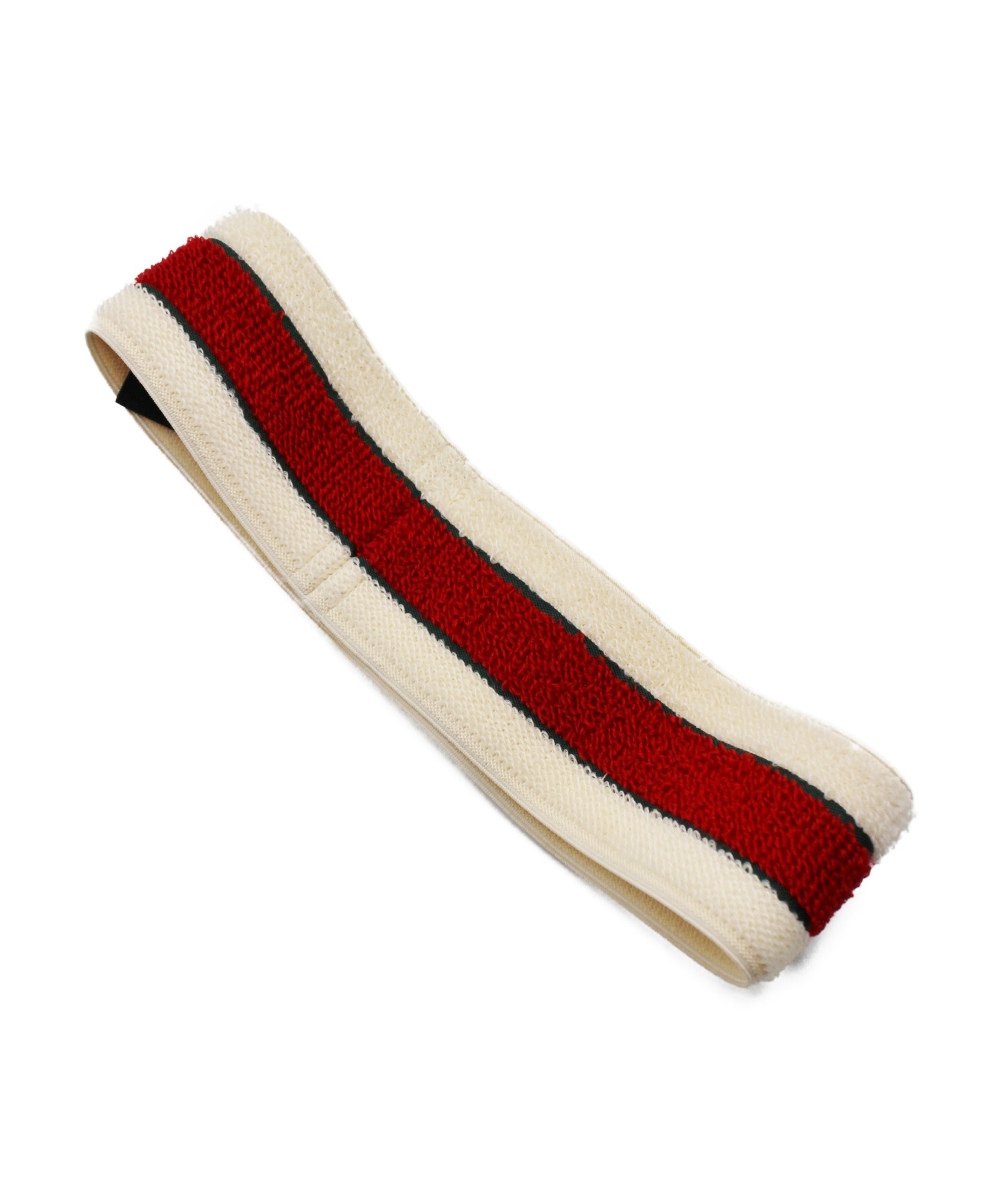 【美品】グッチ エラスティック ヘアバンド ロゴ アイボリー ユニセックス 現行 美品】グッチ エラスティック ヘアバンド ロゴ アイボリー ユニ