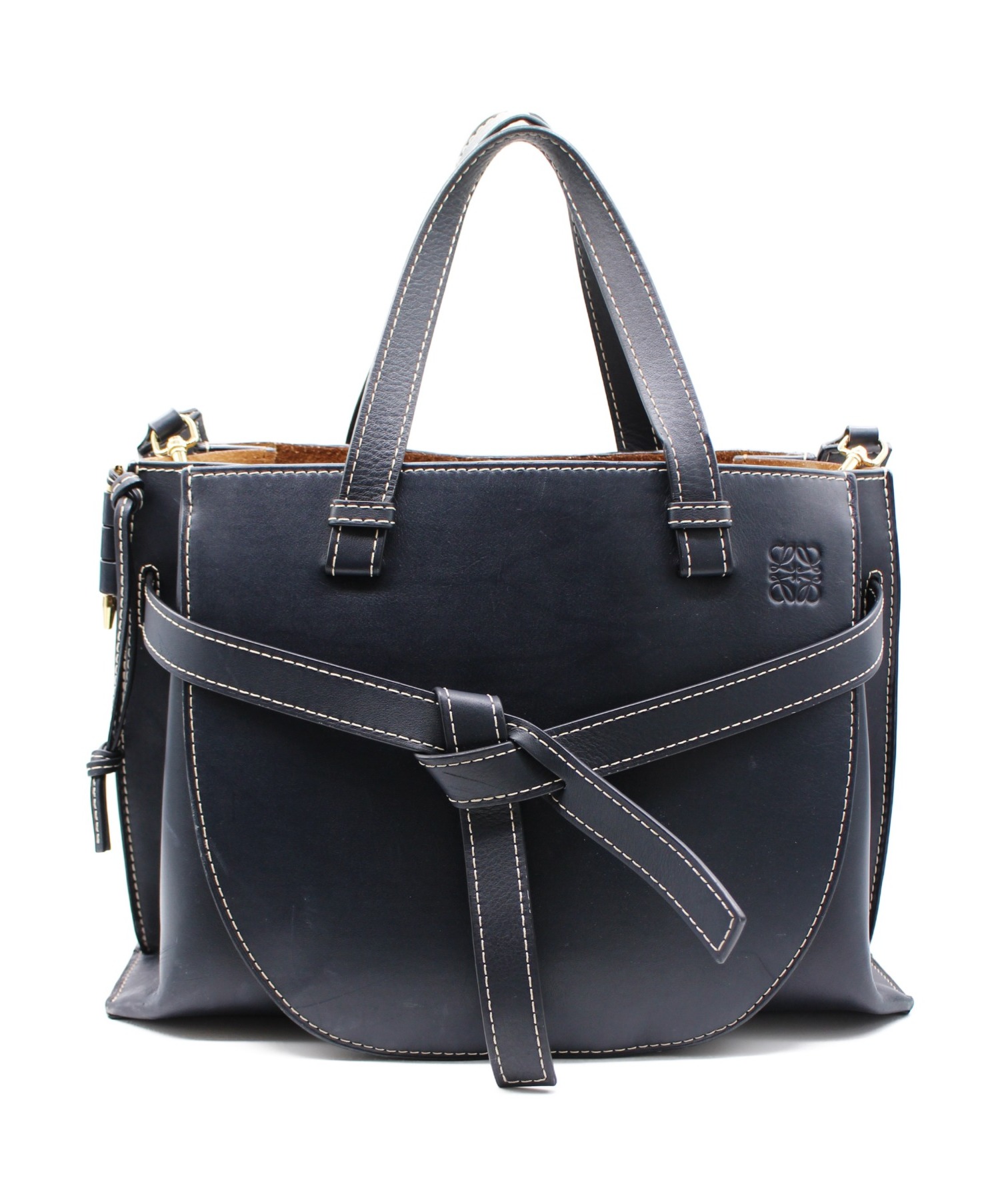 中古・古着通販】LOEWE (ロエベ) ゲートトップハンドル2WAYバッグ 