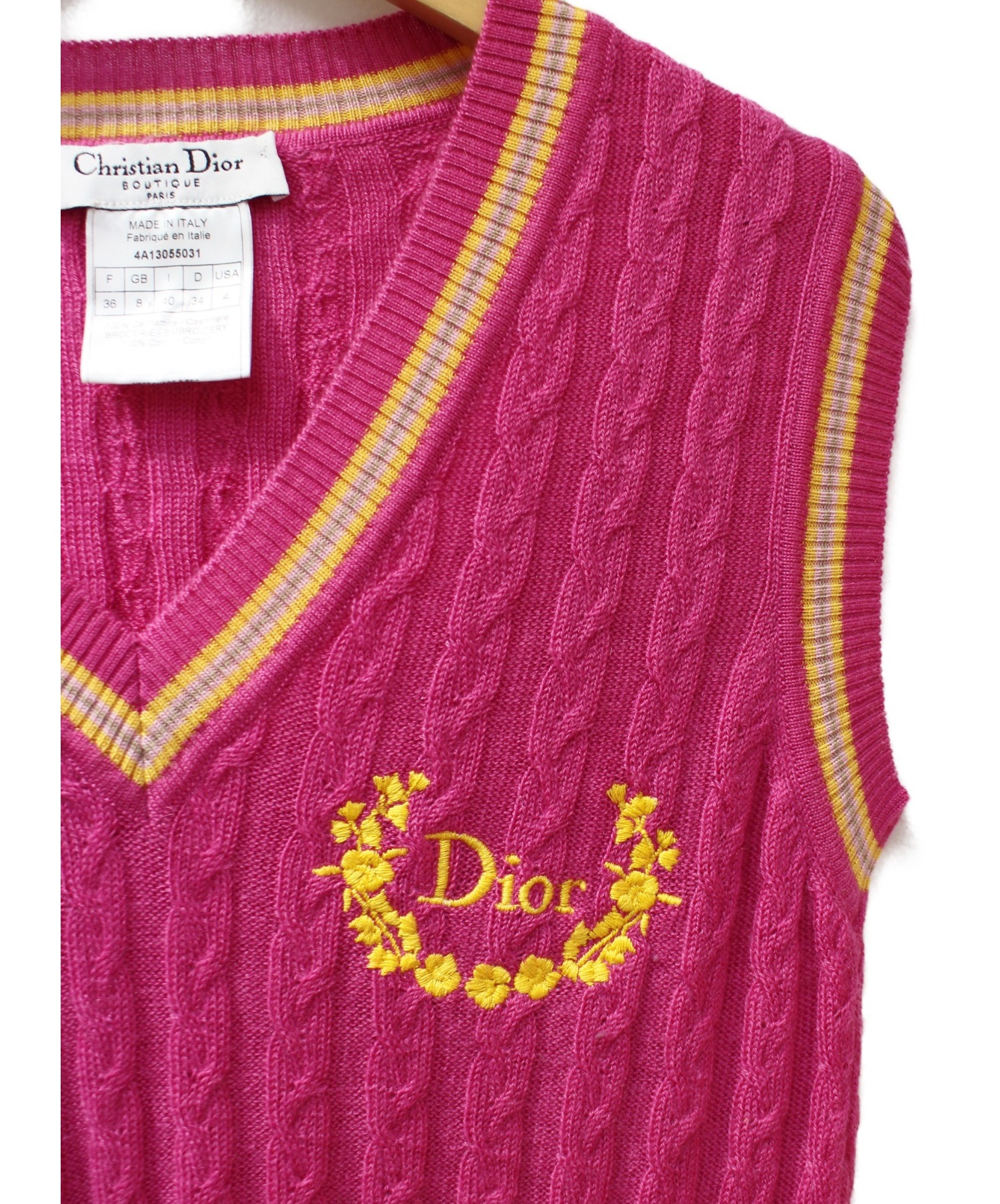 中古・古着通販】Christian Dior (クリスチャンディオール) ニット