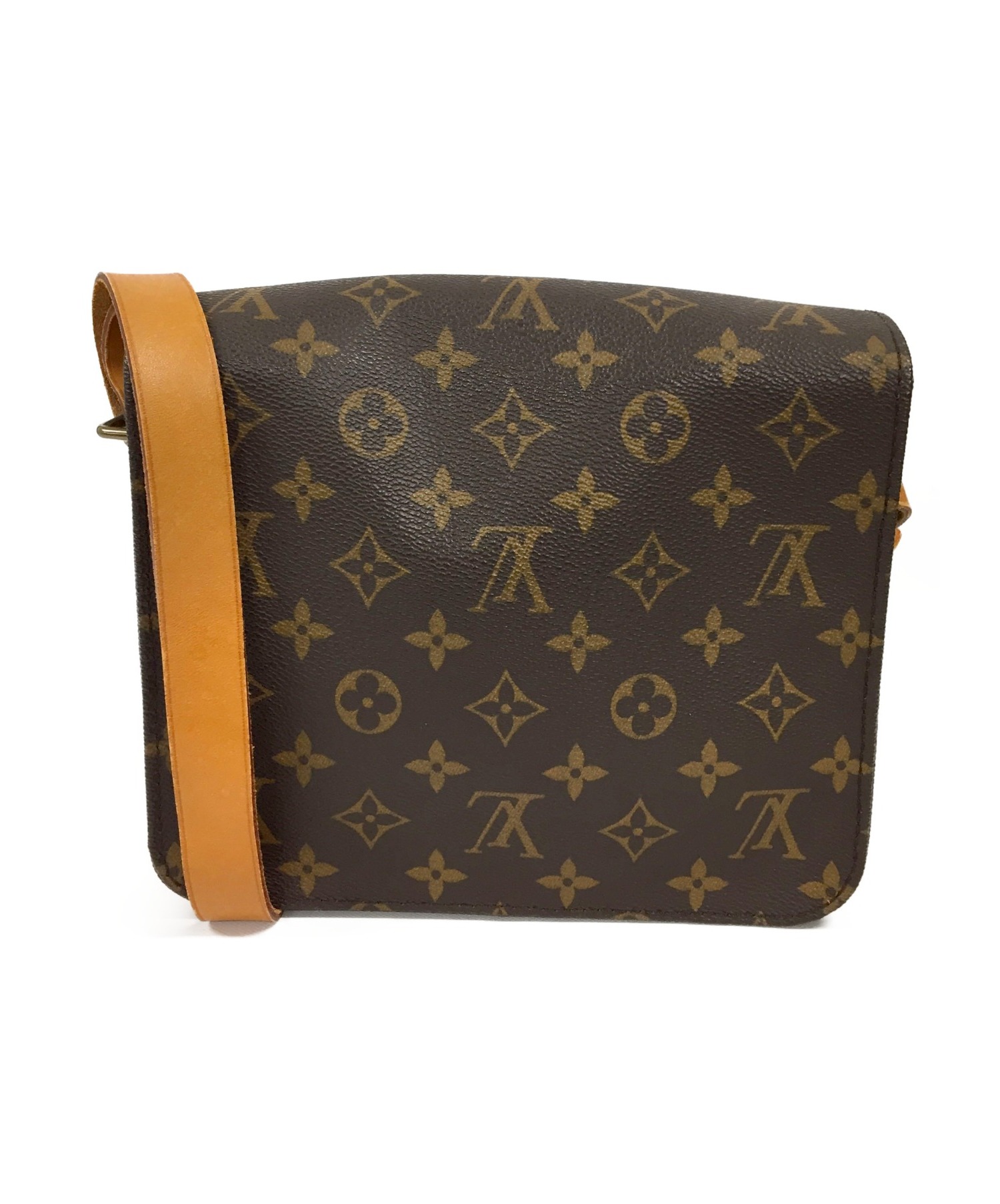 ルイヴィトン カルトシエールMM レザー モノグラム LOUIS VUITTON 中古・古着通販】LOUIS VUITTON (ルイヴィトン) カルトシエールMM