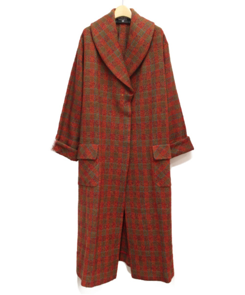 中古・古着通販】CHANEL (シャネル) ヴィンテージチェックロングコート