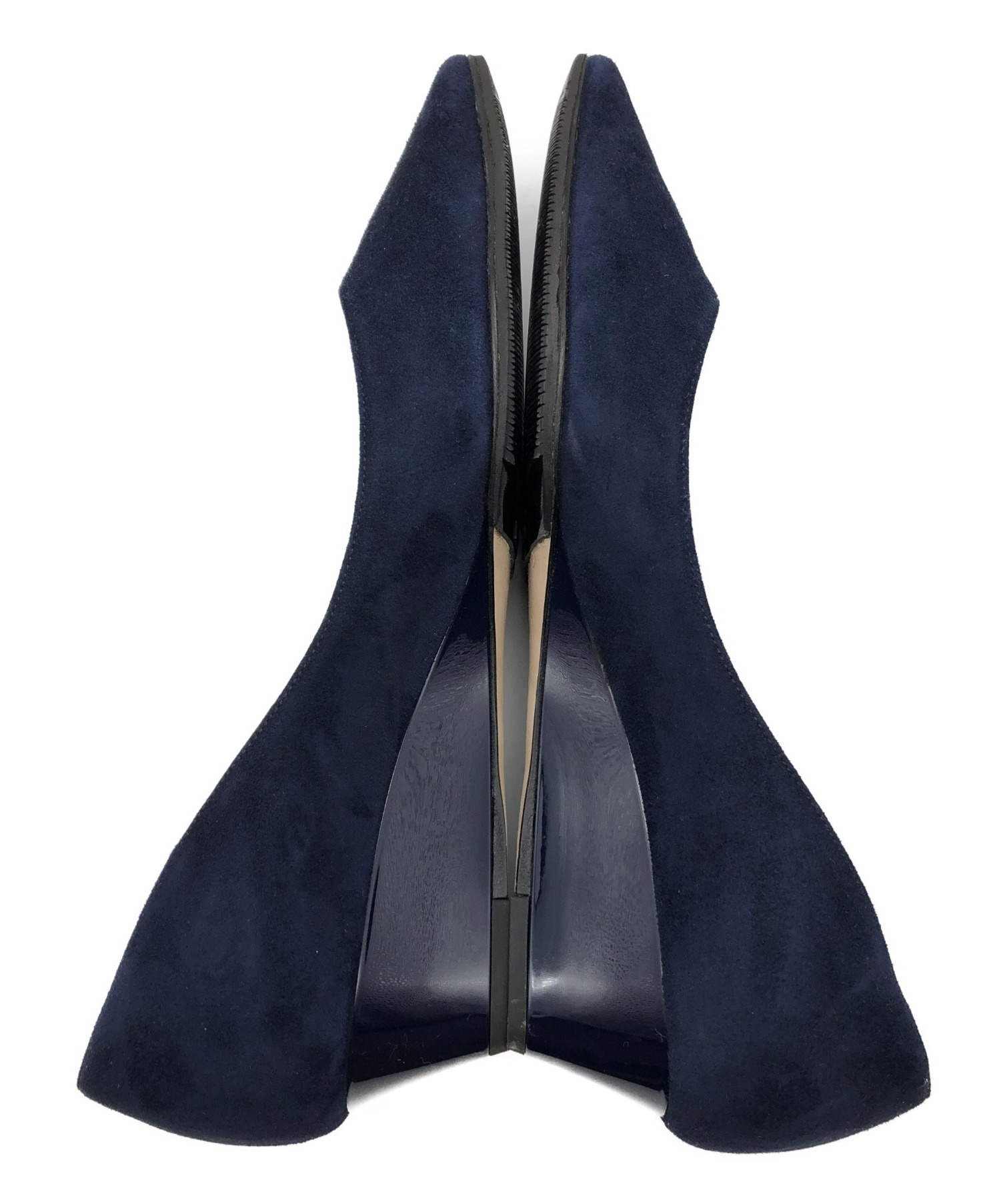 中古・古着通販】JIMMY CHOO (ジミーチュウ) ウェッジソールパンプス