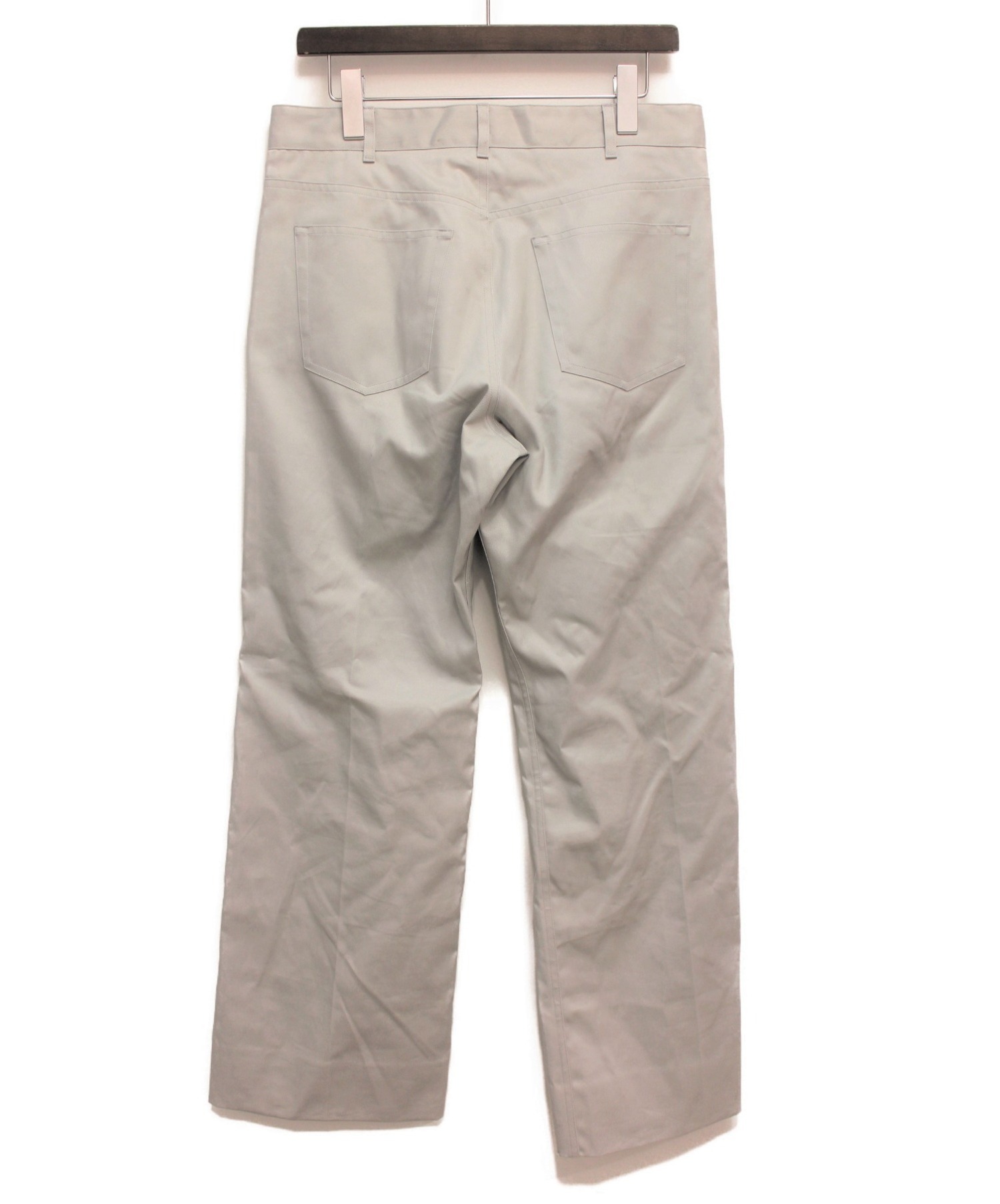 【バーニーズニューヨーク購入/定価6万】BALENCIAGA バレンシアガ パンツ　ライトグレー ヘザーグレー の メンズ Trompe L\u0027oeil スウェットパンツ | Balenciaga