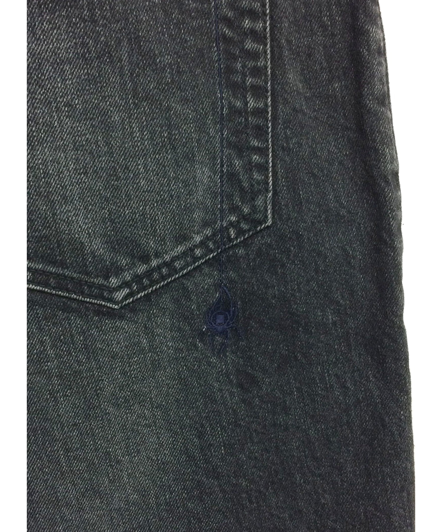 中古・古着通販】sacai (サカイ) 切替デニムショーツ インディゴ