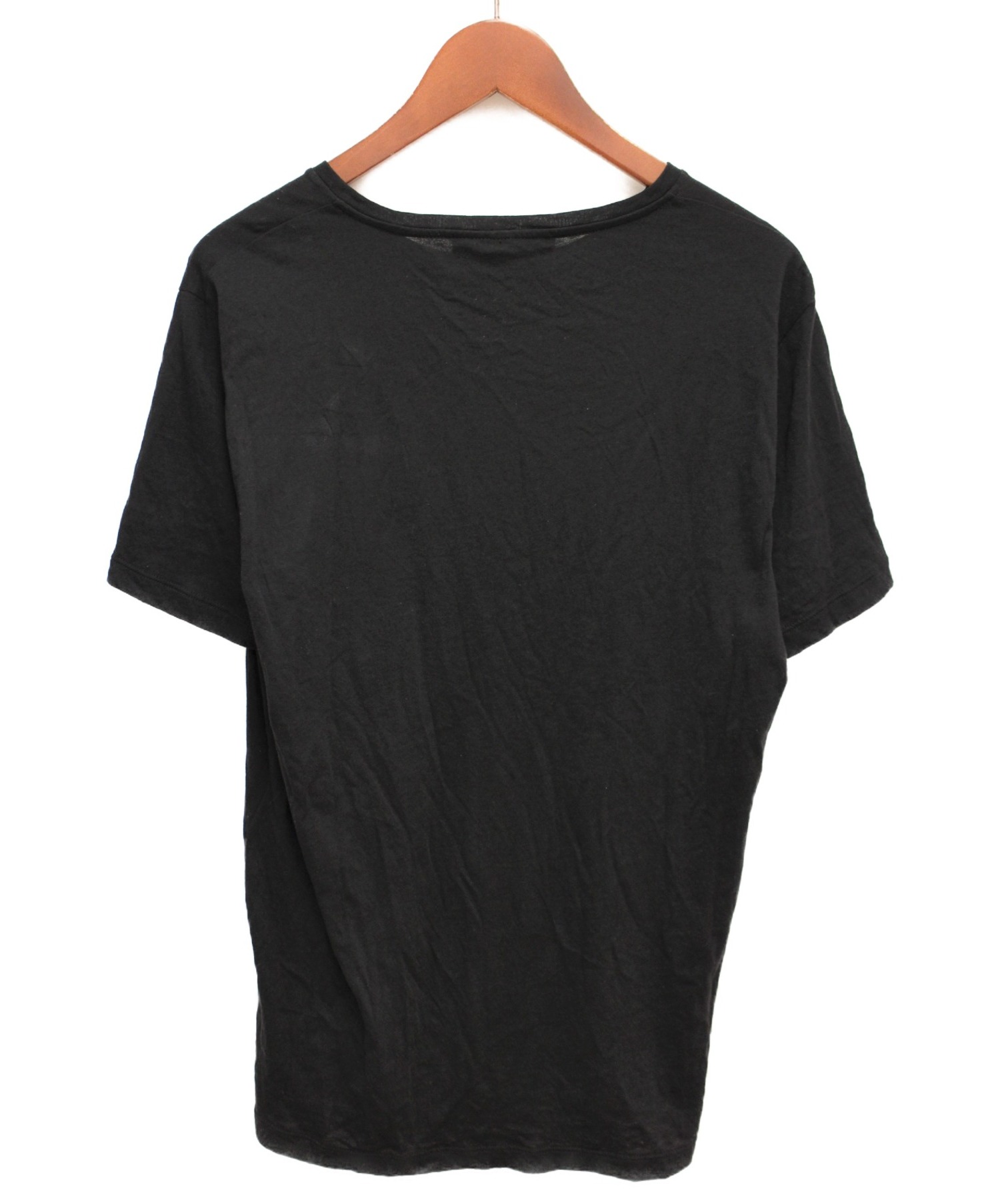 中古・古着通販】GUCCI (グッチ) ロゴTシャツ ブラック サイズ:L 