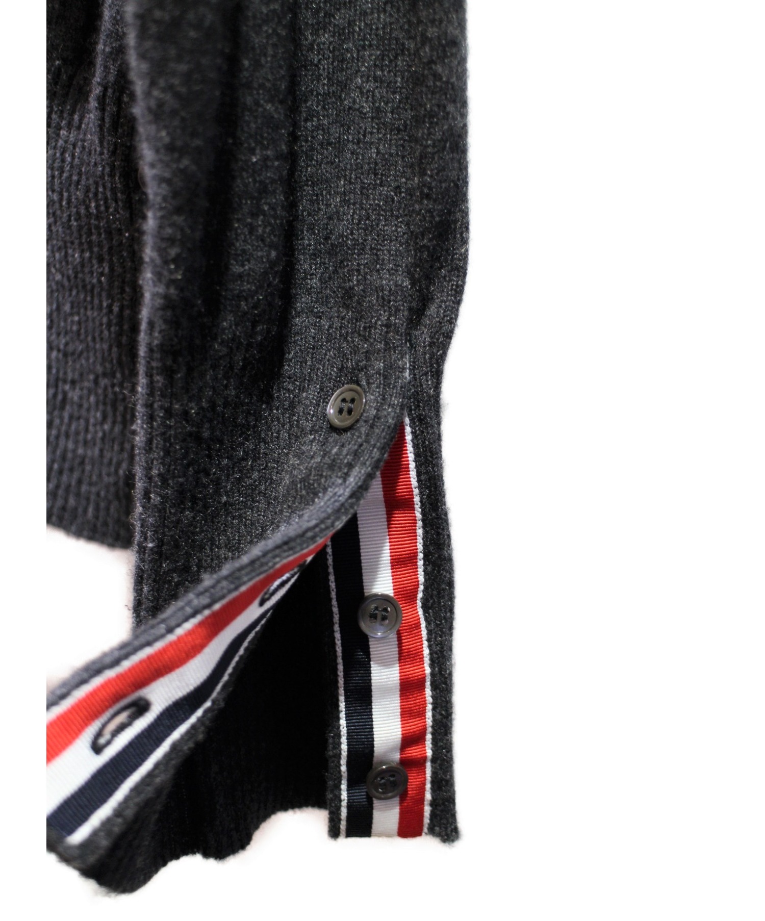 中古・古着通販】THOM BROWNE (トムブラウン) Vネックカーディガン 