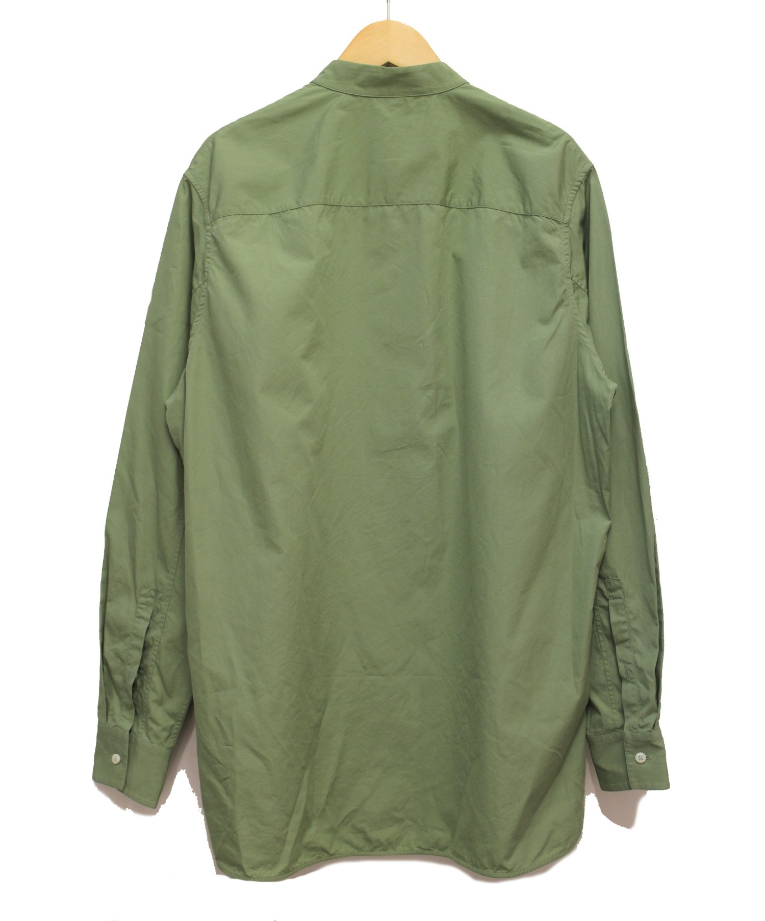中古・古着通販】JIL SANDER (ジルサンダー) バンドカラーシャツ