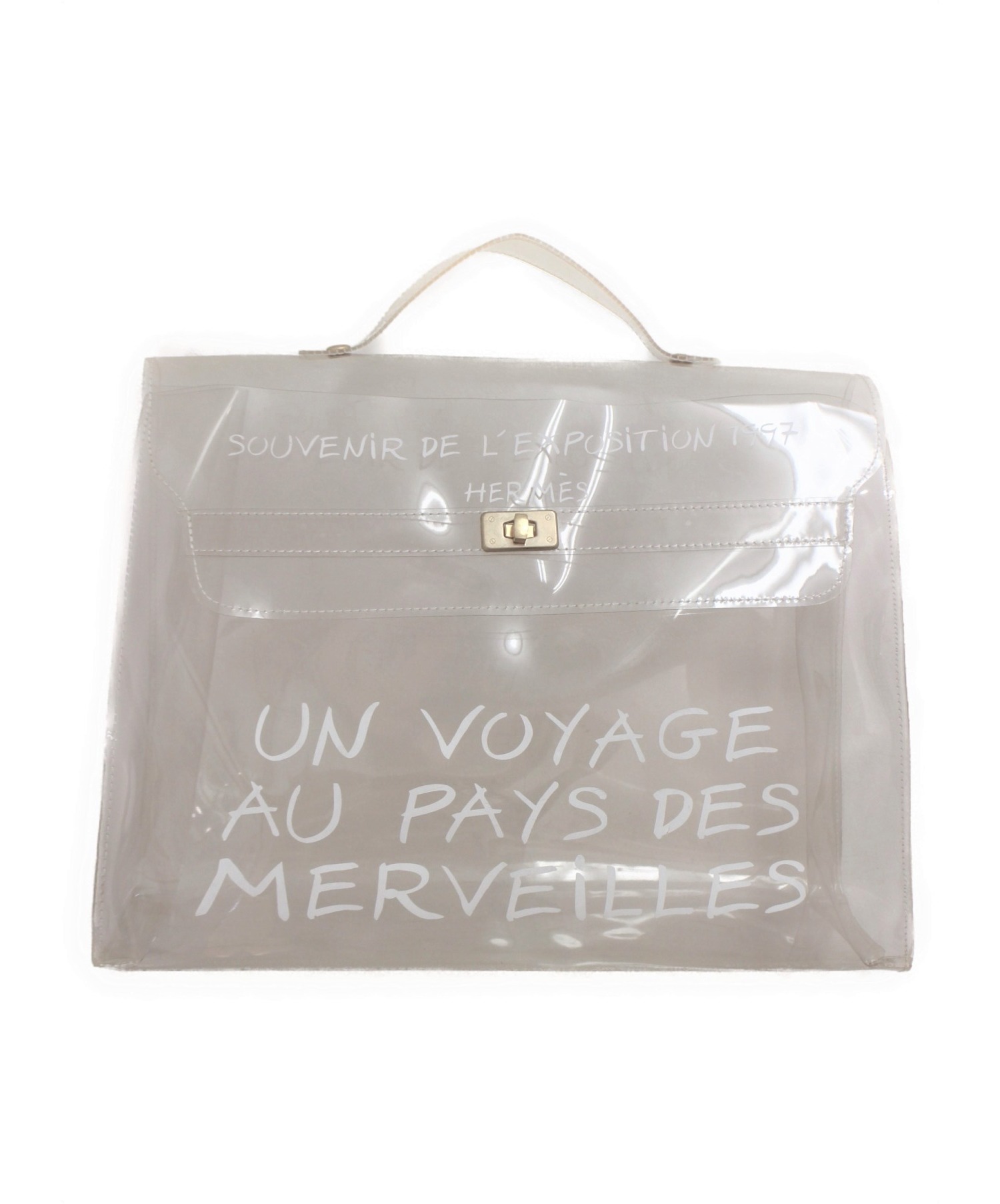 中古・古着通販】HERMES (エルメス) ビニールケリーバッグ サイズ 