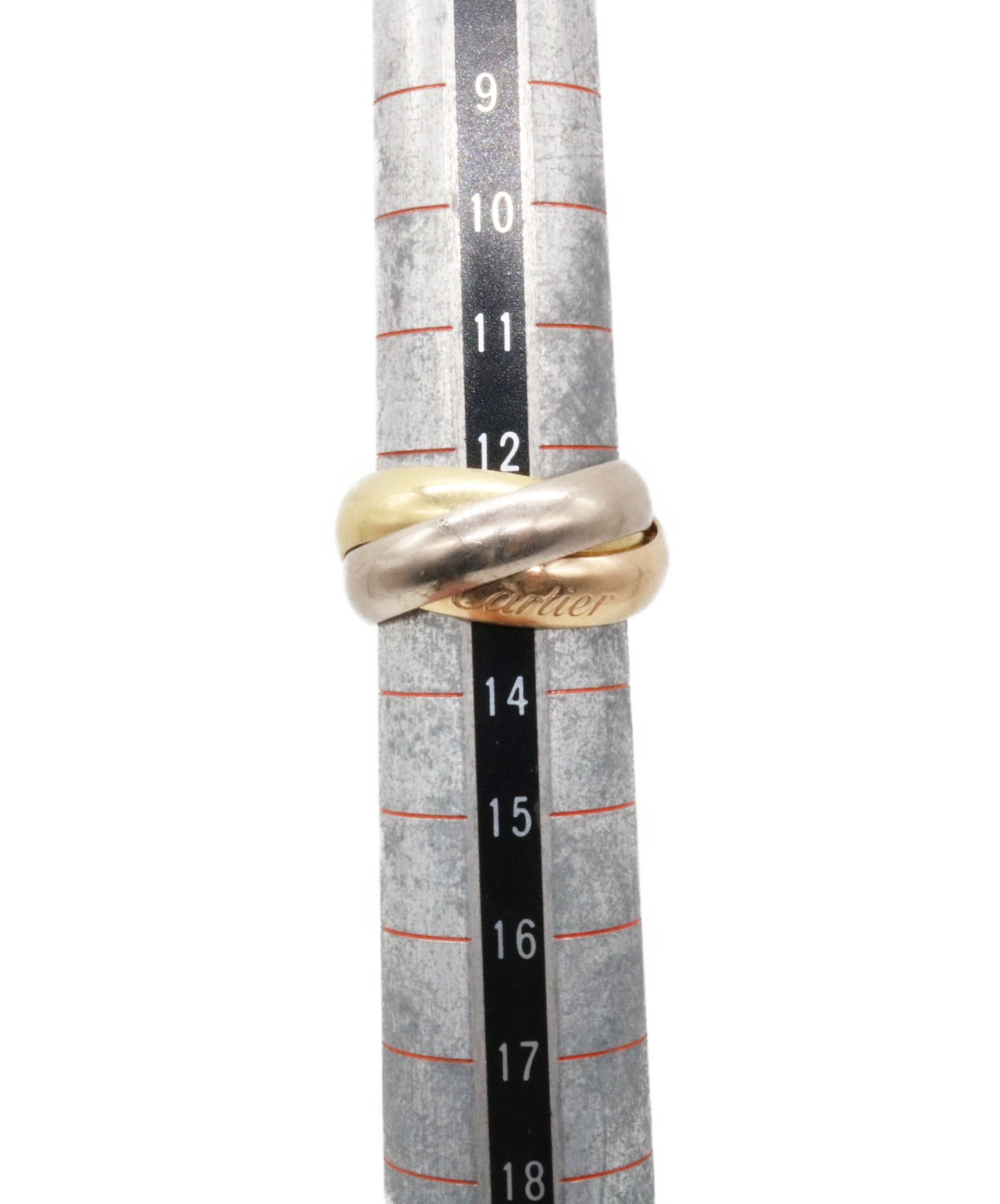 ●13点おまとめ● ★★注文品です★★ トリニティリング 7連 52サイズ 12号 18KYG 18KPG 18KWG | スイート