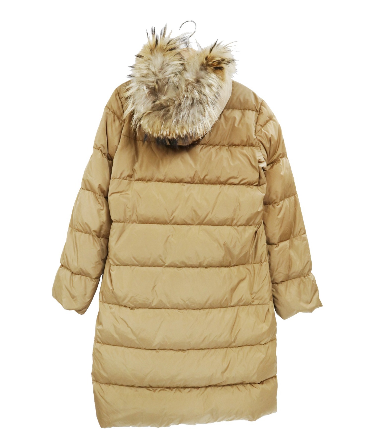 中古・古着通販】MONCLER (モンクレール) ファー付きダウンコート 