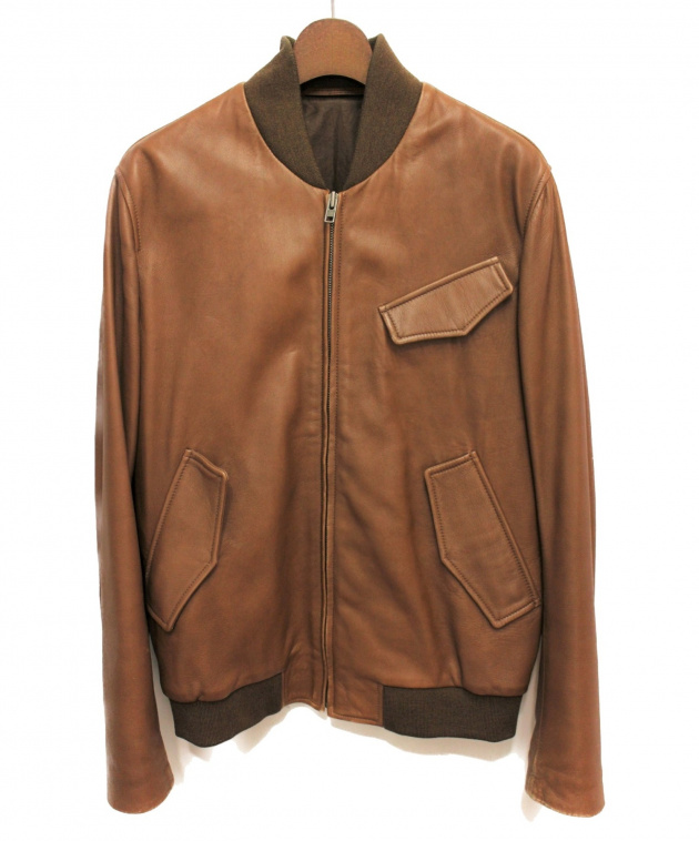 中古・古着通販】Maison Margiela (メゾンマルジェラ) レザーブルゾン