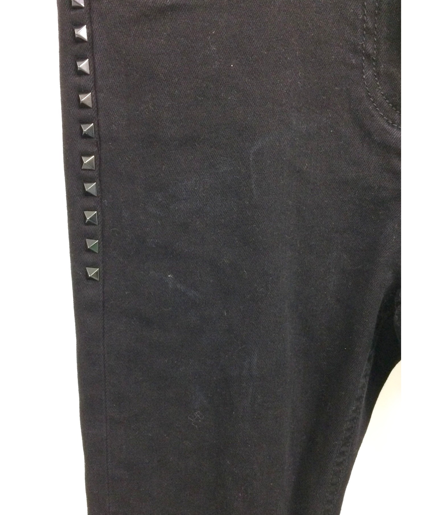 中古・古着通販】VALENTINO (バレンティノ) スタッズスキニーデニム 