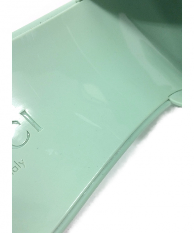 中古・古着通販】GUCCI (グッチ) ラバースライドサンダル ミント