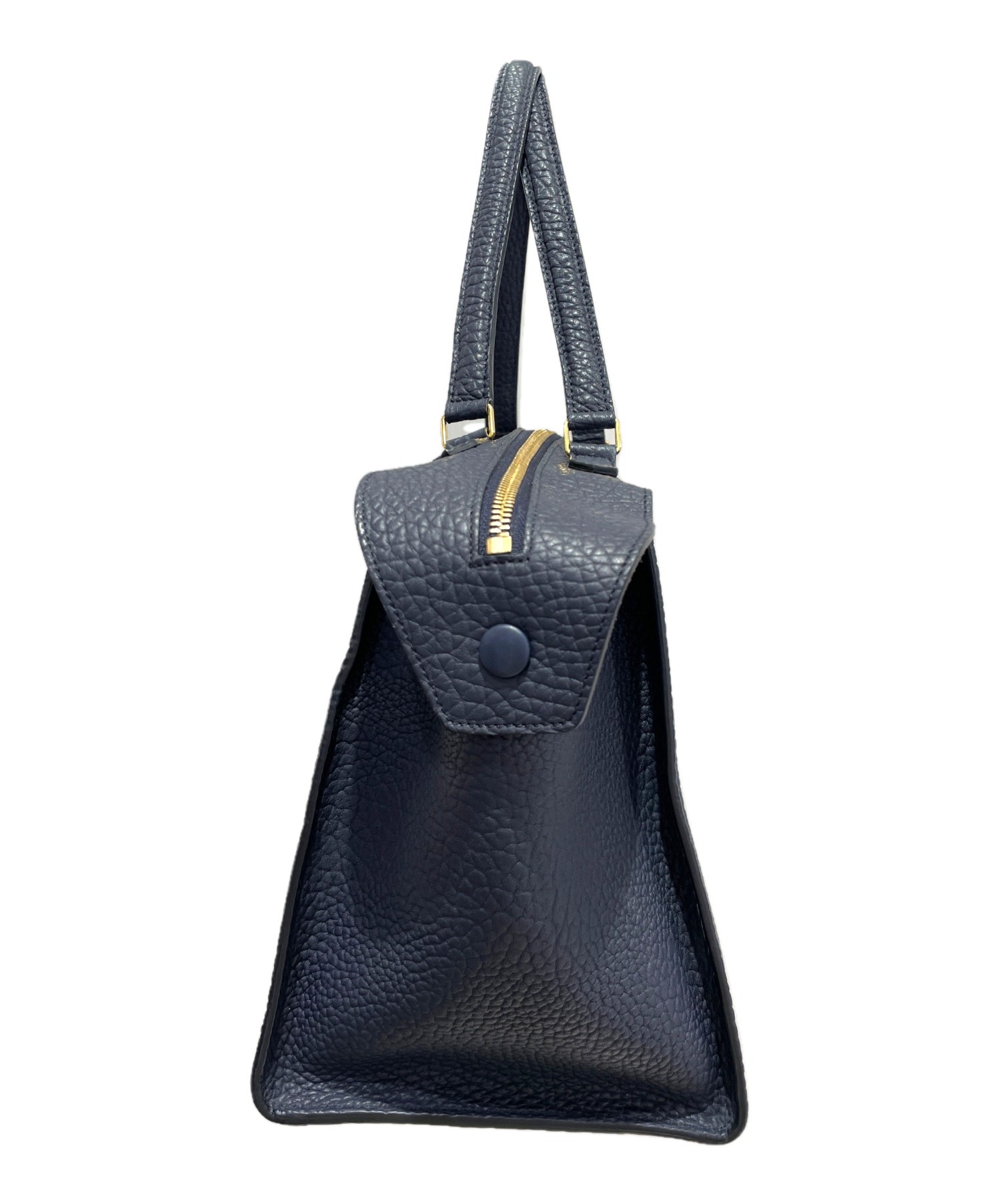 中古・古着通販】CELINE (セリーヌ) リングバッグ ネイビー サイズ 