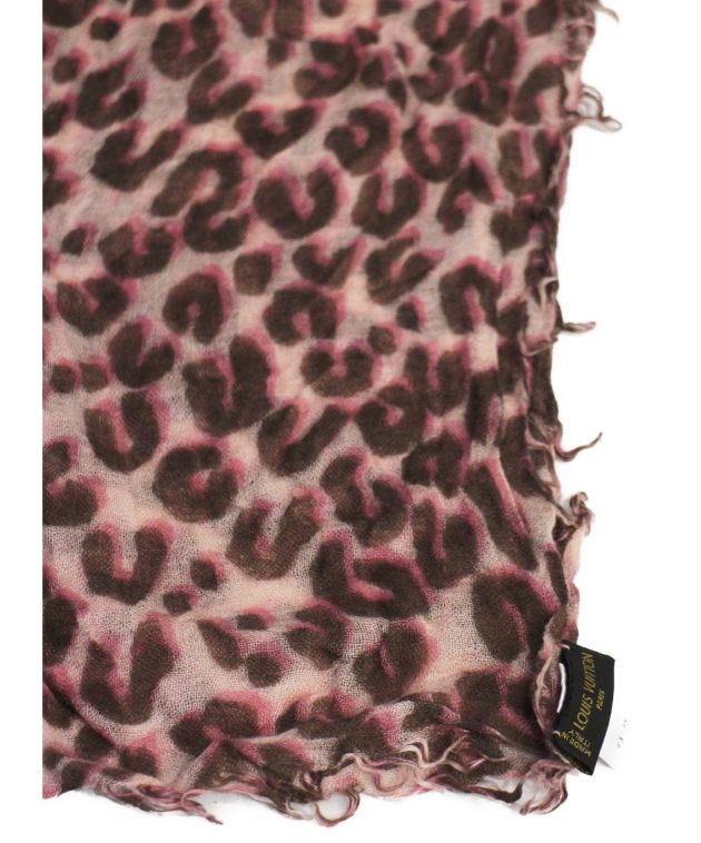 Rare 00’s LUIS VUITTON scarf レオパード 平成ギャル Rare 00's LUIS VUITTON scarf レオパード 平成ギャル