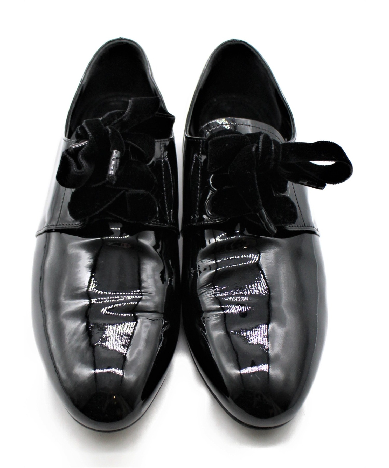 中古・古着通販】PRADA (プラダ) オックスフォードシューズ ブラック 