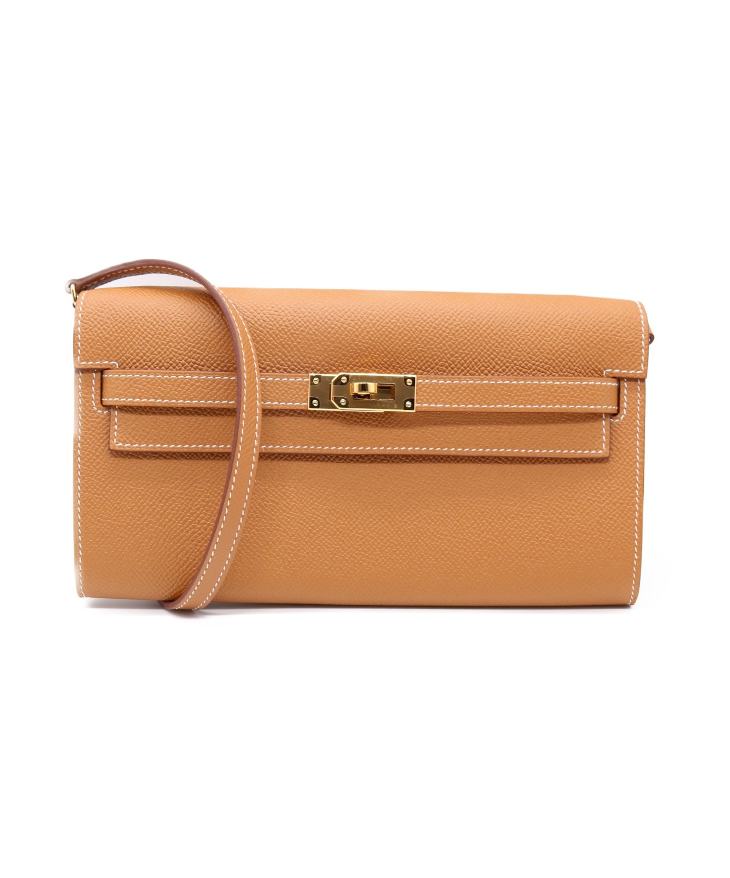 中古・古着通販】HERMES (エルメス) ケリートゥーゴー ゴールド サイズ 