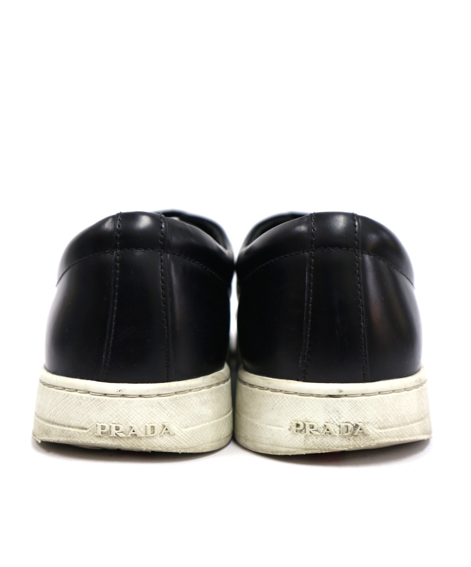 中古・古着通販】PRADA (プラダ) レザースニーカー サイズ:5.5 4E2996 