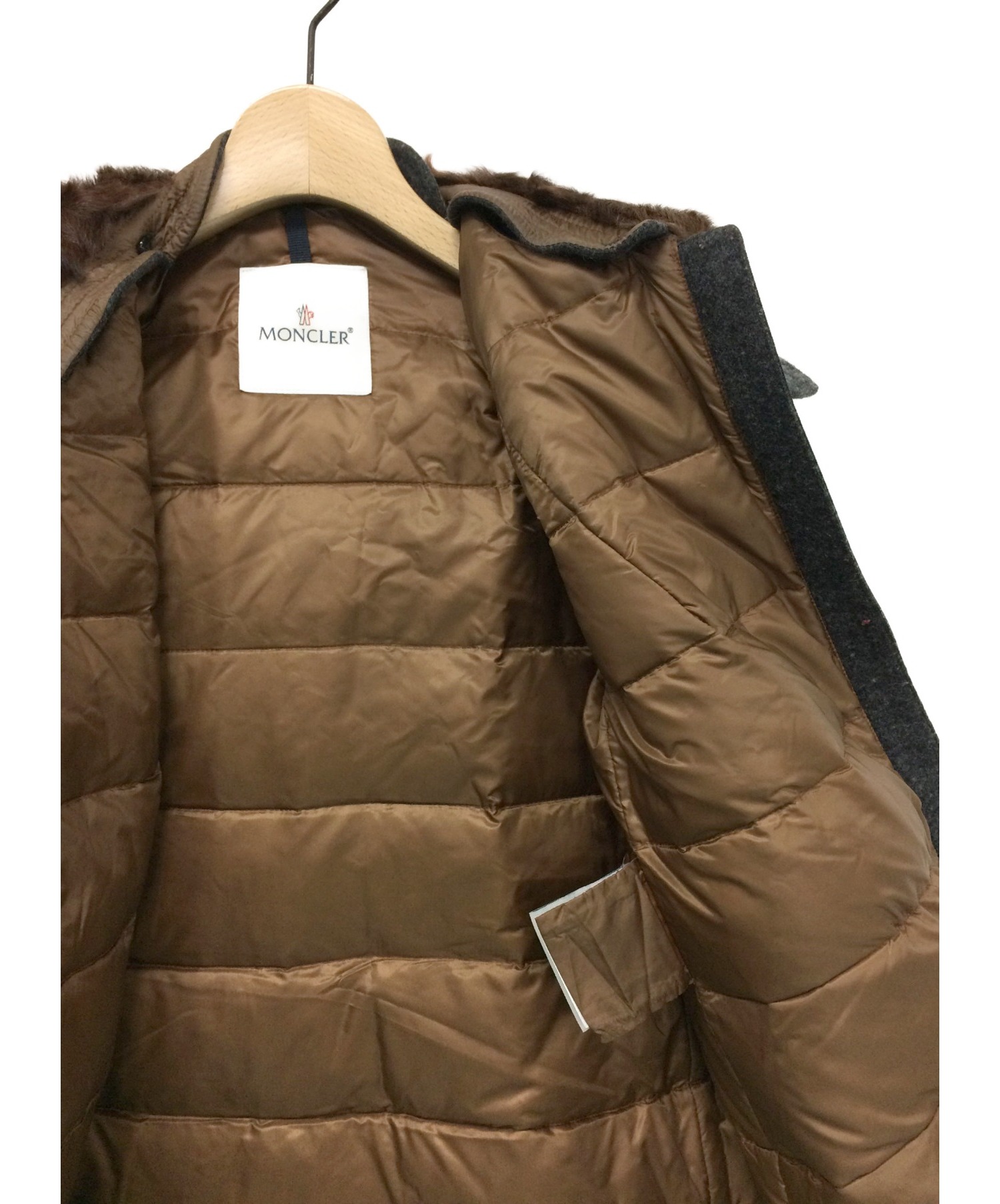 中古・古着通販】MONCLER (モンクレール) ダウンダッフルコート