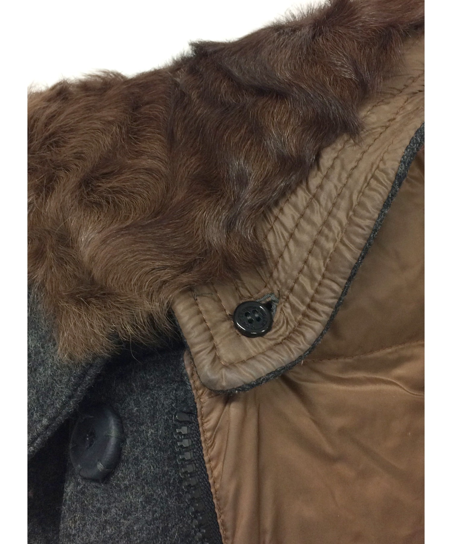 中古・古着通販】MONCLER (モンクレール) ダウンダッフルコート