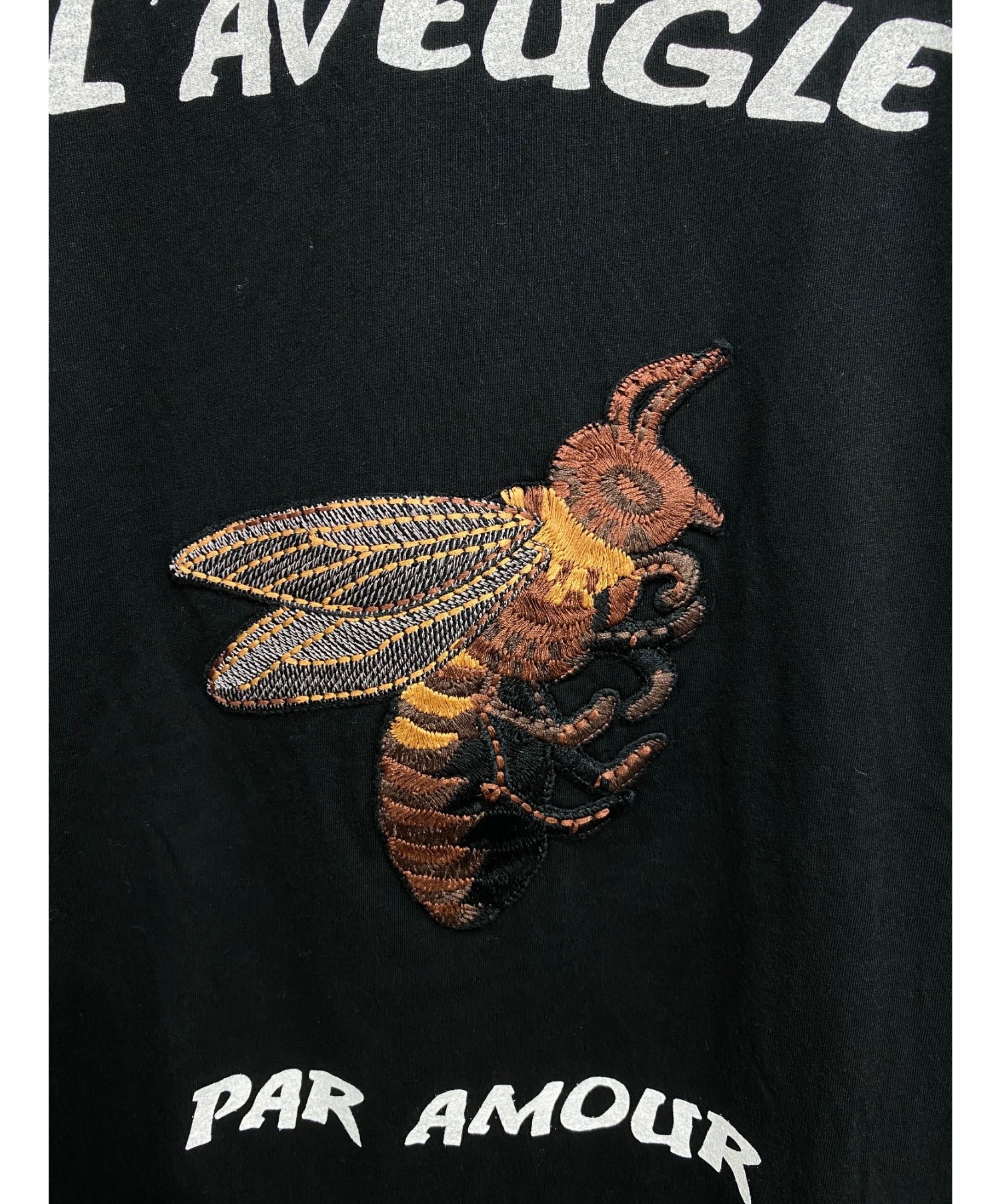 【希少】GUCCI アングリーキャット Tシャツ エンブロイダリー 希少】GUCCI アングリーキャット Tシャツ エンブロイダリー 【公式通販】