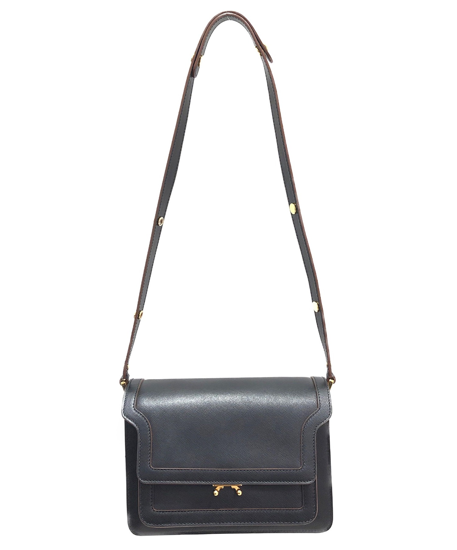 中古・古着通販】MARNI (マルニ) トランク ブラック サイズ:ミディアム 