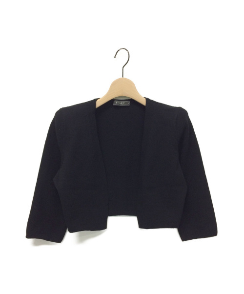 FOXEY（フォクシー）⭐️カーディガン　ボレロ 中古・古着通販】FOXEY (フォクシー) ボレロカーディガン ブラック