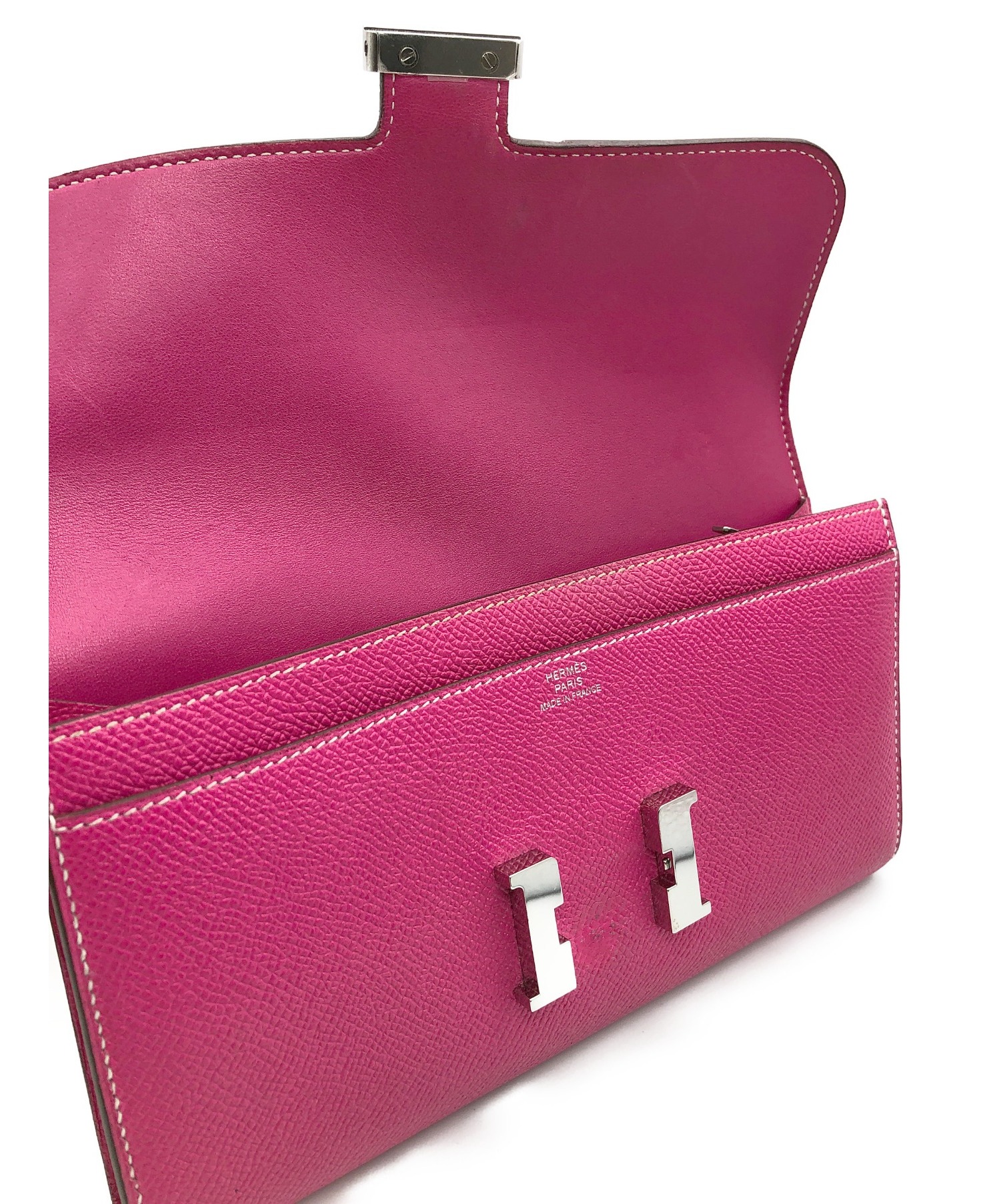 中古・古着通販】HERMES (エルメス) コンスタンスロング ピンク サイズ 中古・古着通販】HERMES (エルメス) コンスタンスロング ピンク サイズ