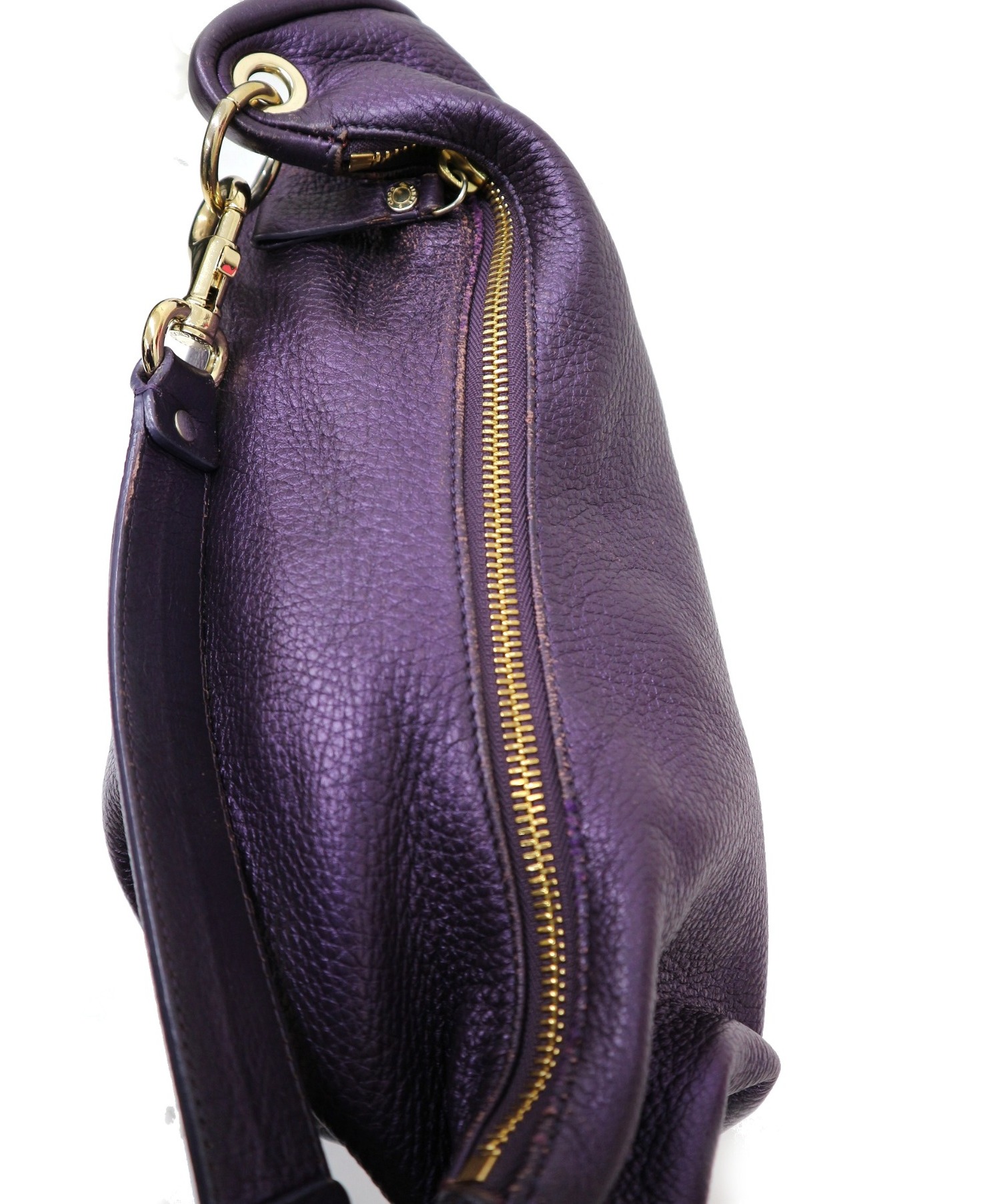 中古・古着通販】JIMMY CHOO (ジミーチュウ) ハーフムーンンショルダー 
