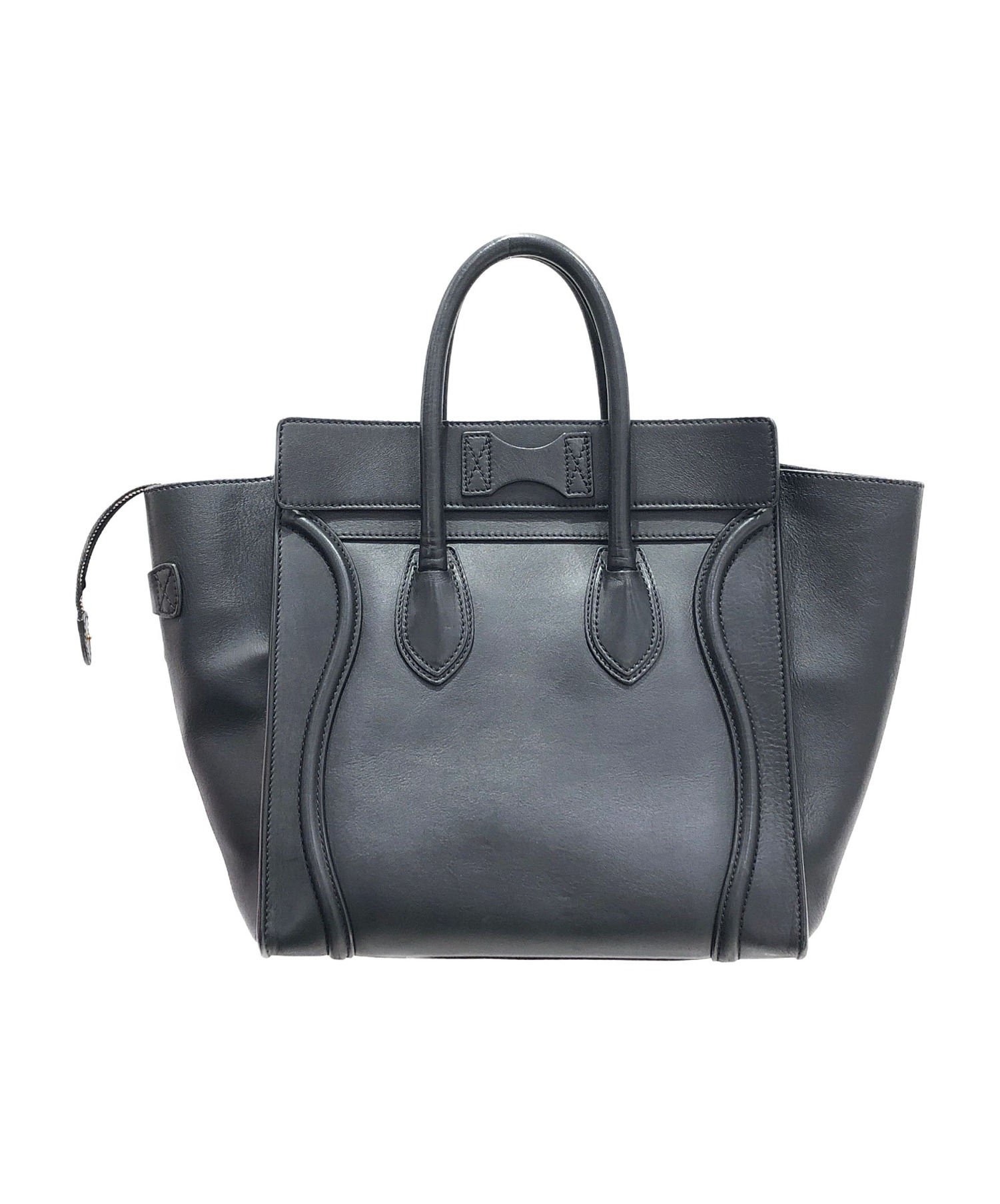 中古・古着通販】CELINE (セリーヌ) ラゲージミニショッパー ブラック