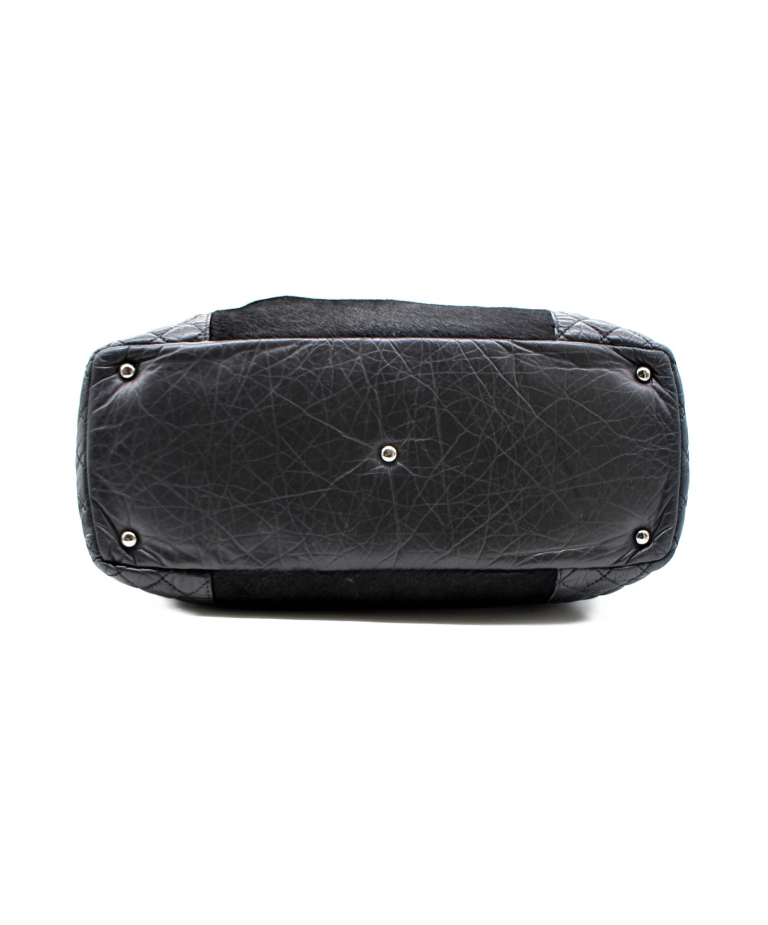 中古・古着通販】CHANEL (シャネル) チェーンハラコトートバッグ 