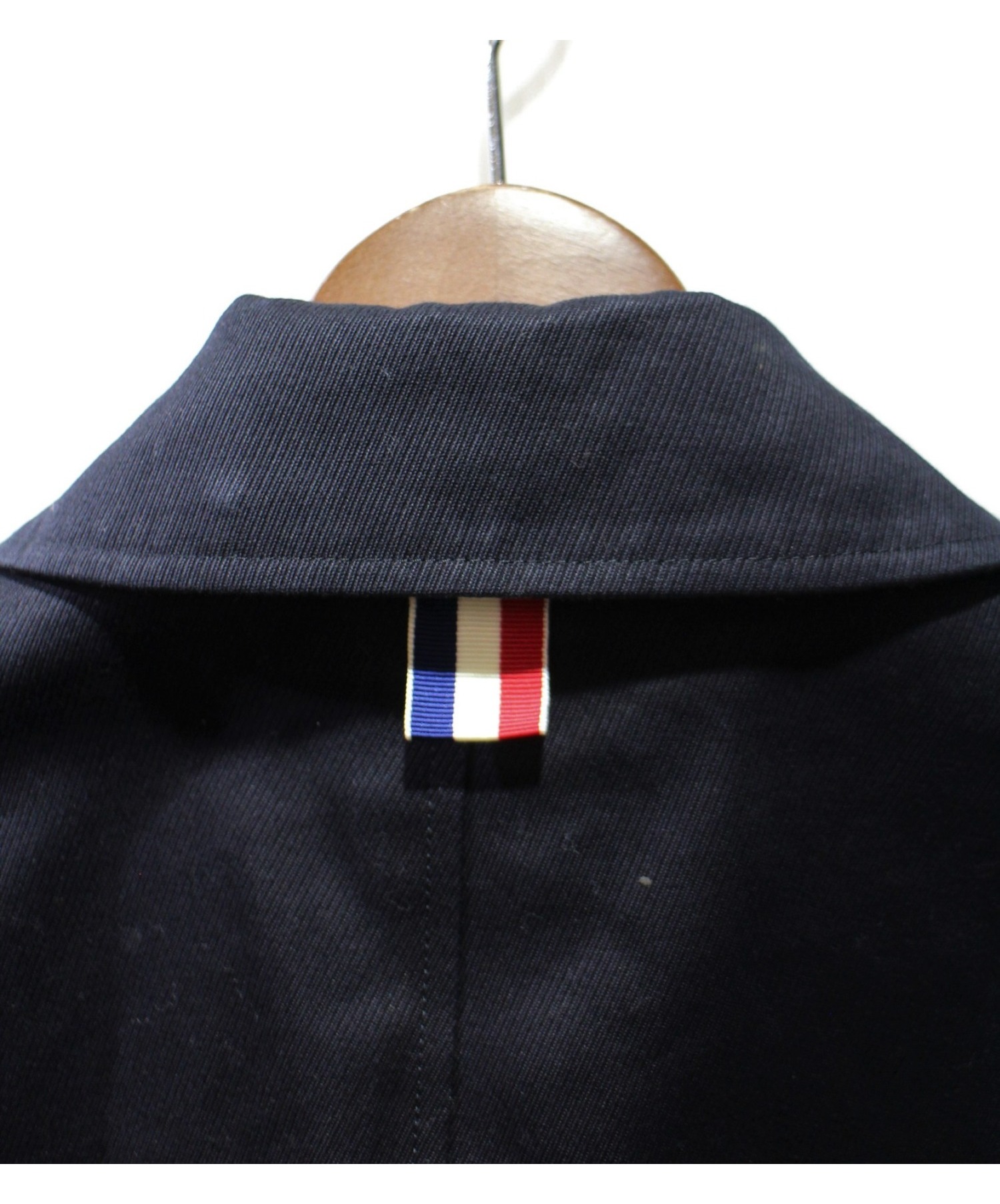 ✨希少✨THOM BROWNE Pコート　サイズ1 ネイビー 中古・古着通販】Thom Browne (トムブラウン) Pコート ネイビー サイズ