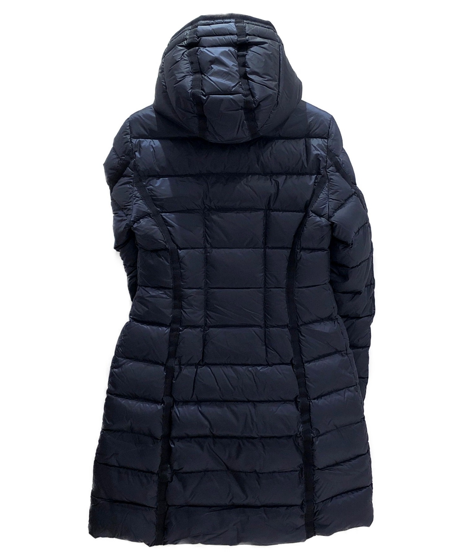 中古★モンクレール★HERMINE ロングダウンコート ネイビー サイズ4 美品 コメ兵｜モンクレール MONCLER HERMINE ダウンコート｜MONCLER