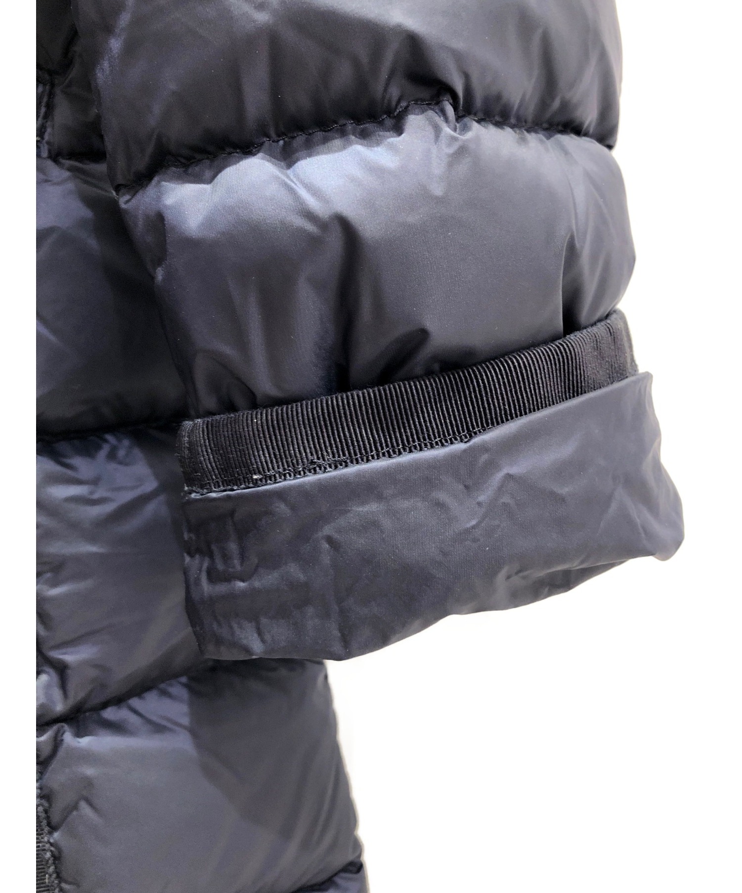 中古・古着通販】MONCLER (モンクレール) ロングダウンコート ネイビー
