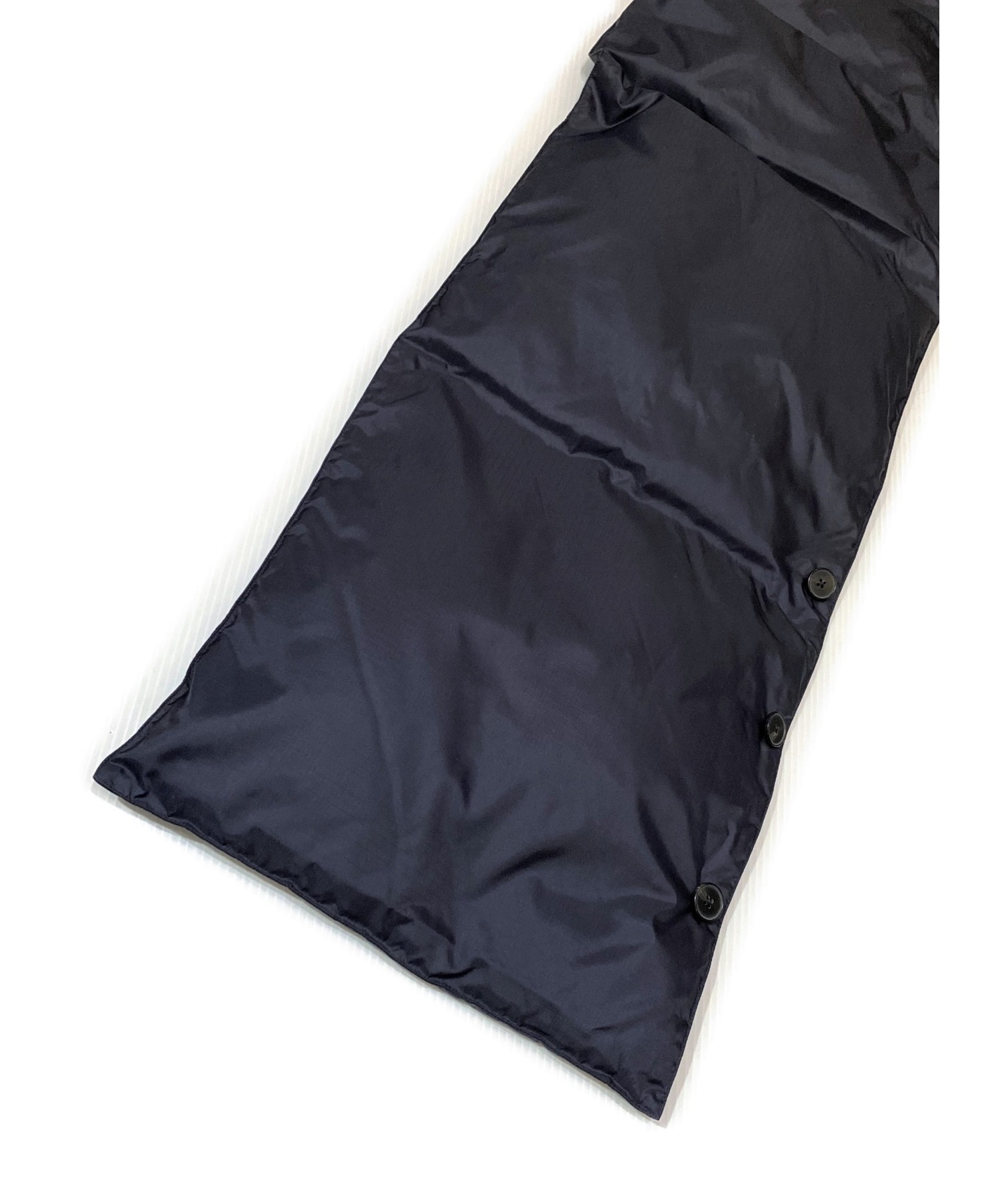 中古・古着通販】JIL SANDER (ジルサンダー) ダウンマフラー ネイビー