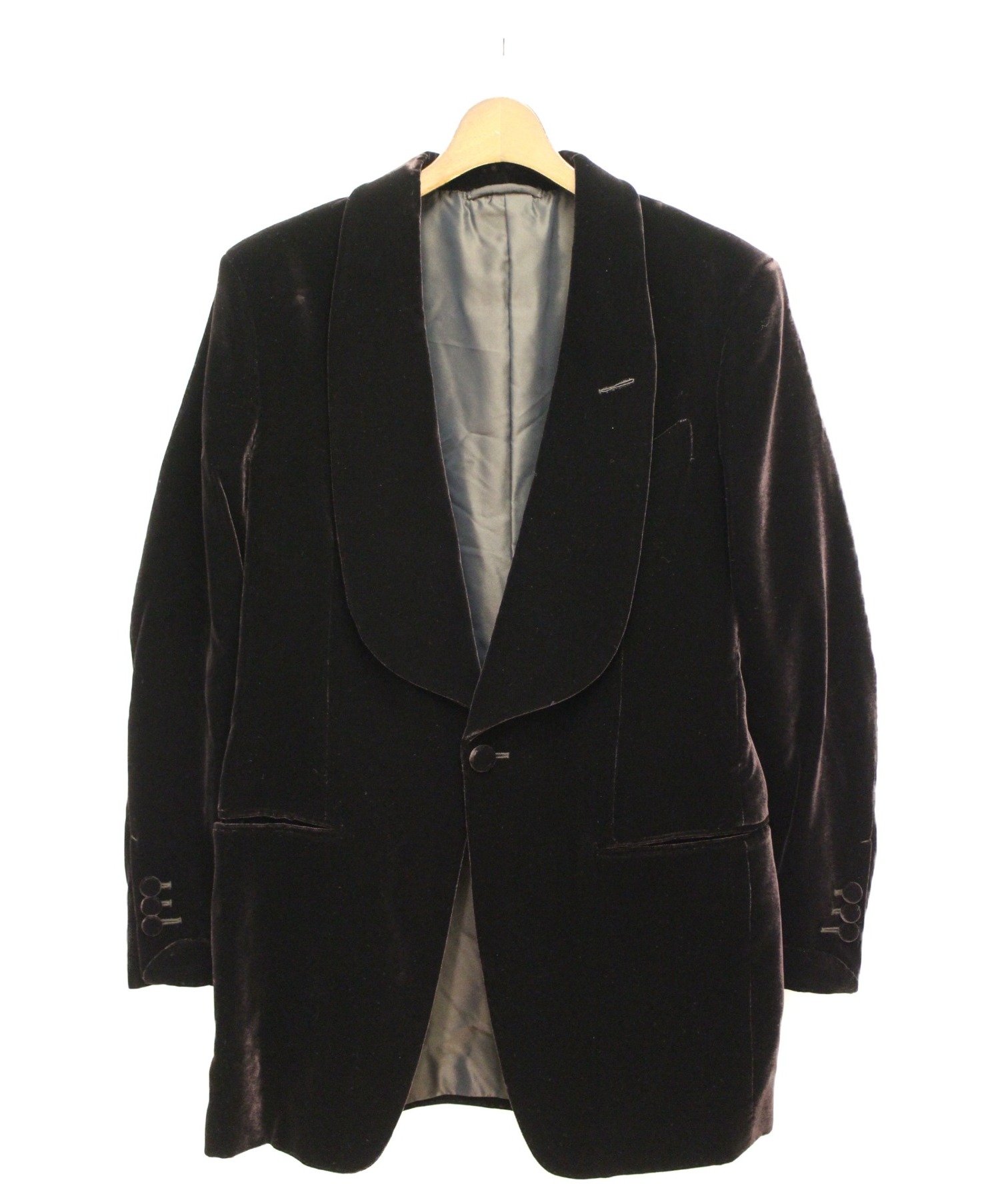 中古・古着通販】TOM FORD (トム フォード) 1Bベロアジャケット 