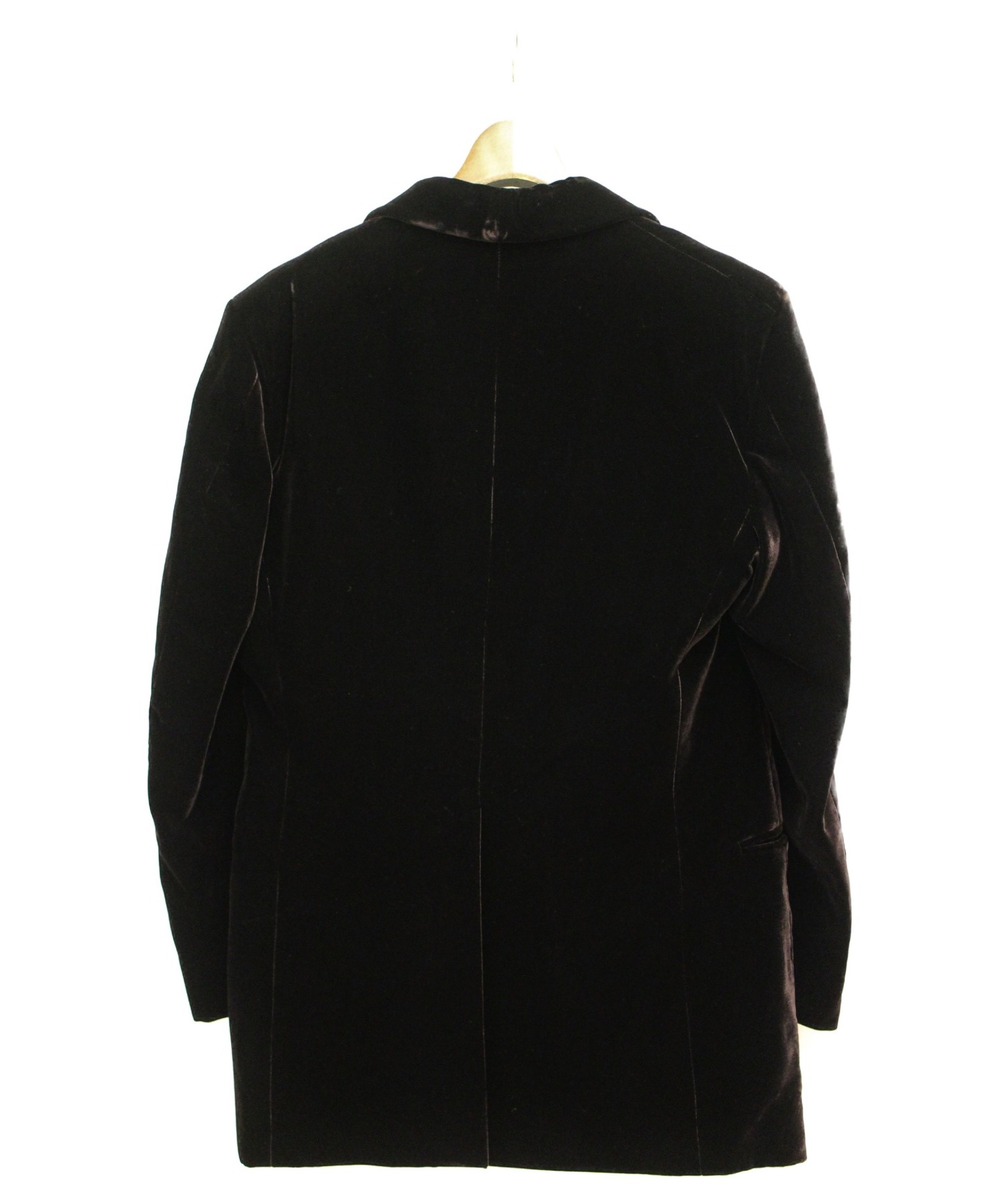 中古・古着通販】TOM FORD (トム フォード) 1Bベロアジャケット 