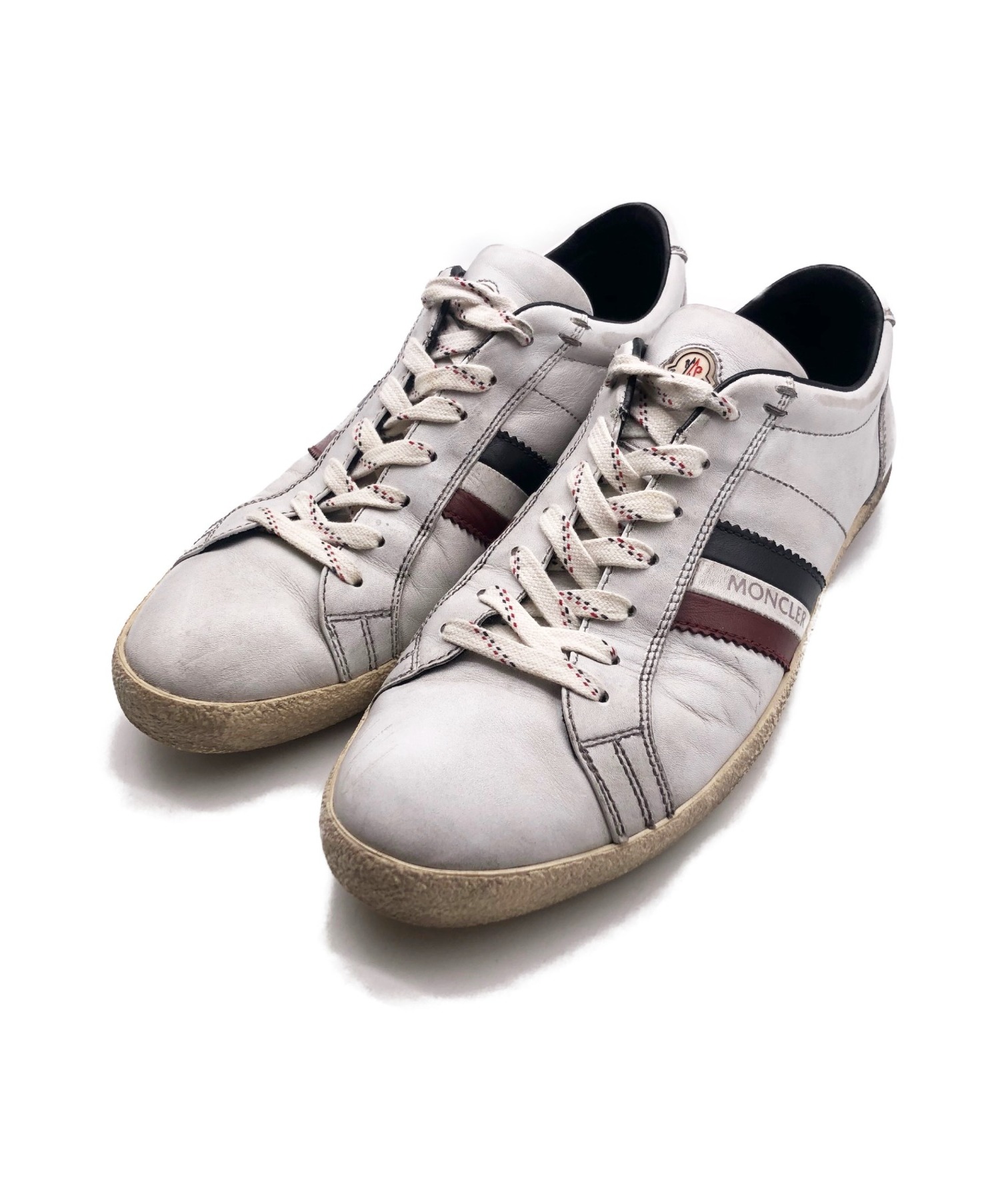 新品未使用！送料込み★MONCLER★NEW MONACO SNEAKERS 中古・古着通販】MONCLER (モンクレール) NEW MONACO SNEAKER ホワイト
