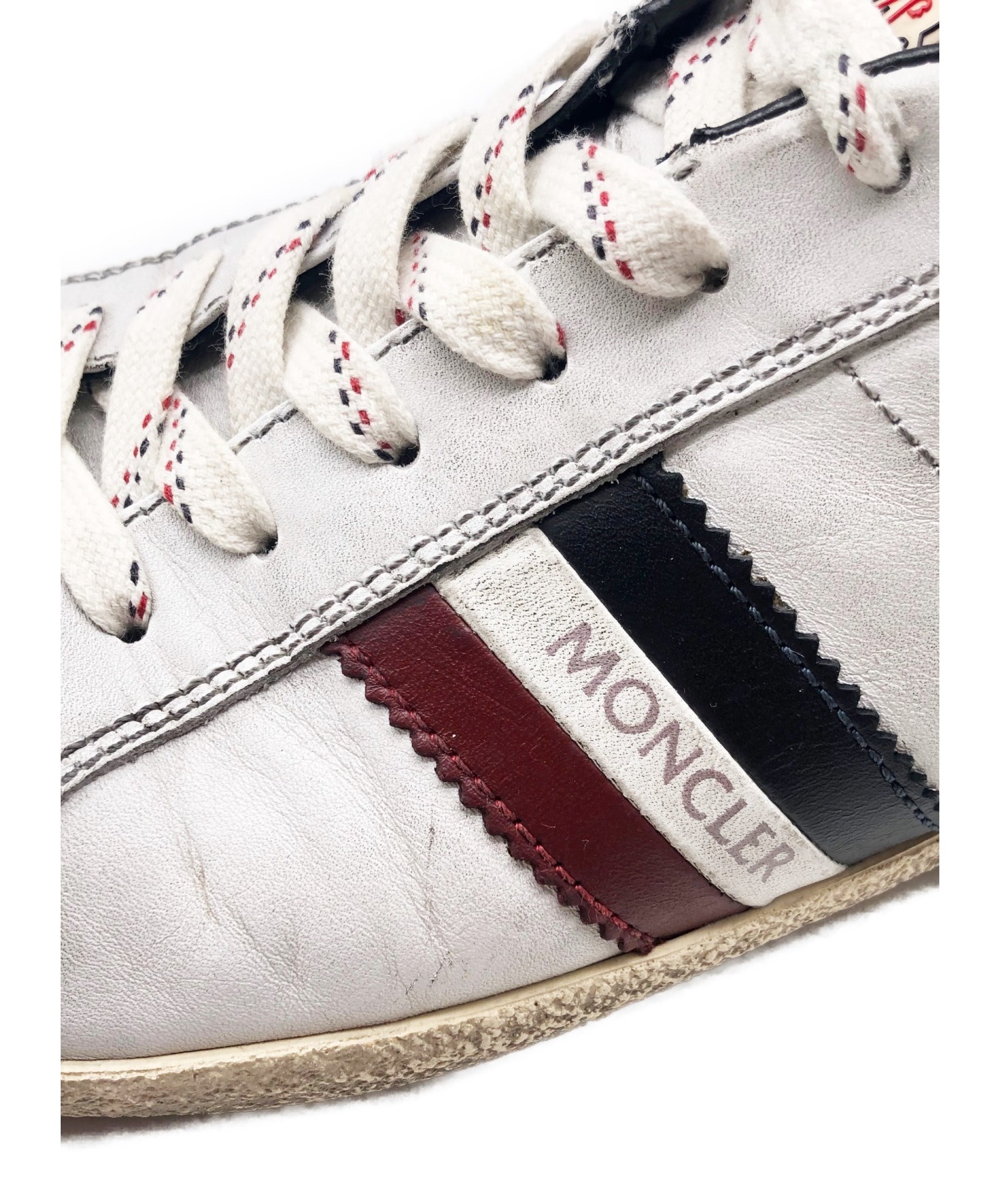 中古・古着通販】MONCLER (モンクレール) NEW MONACO SNEAKER ホワイト