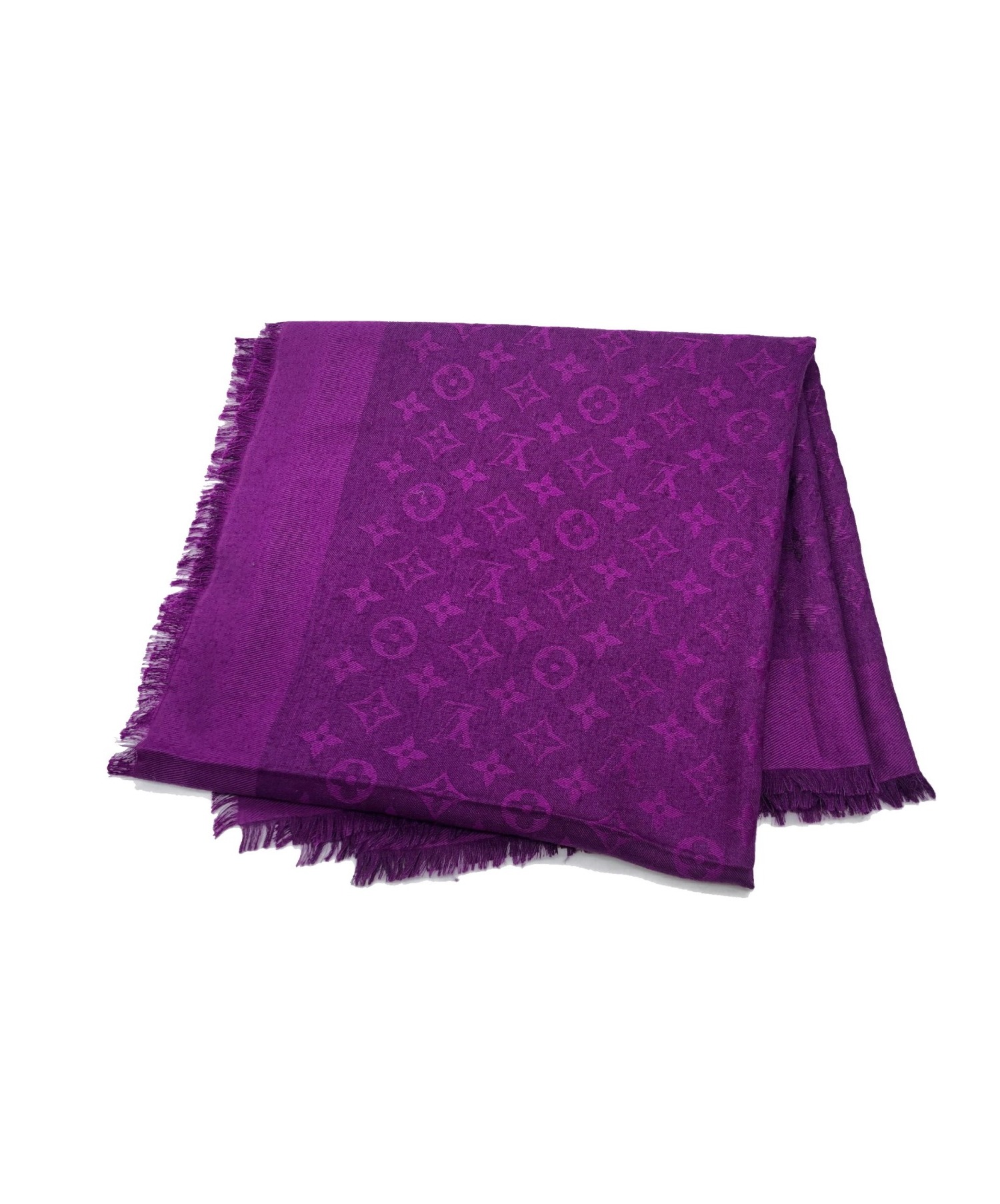 LOUIS VUITTON 未使用　モノグラムショール 中古・古着通販】LOUIS VUITTON (ルイヴィトン) ショール・モノグラム