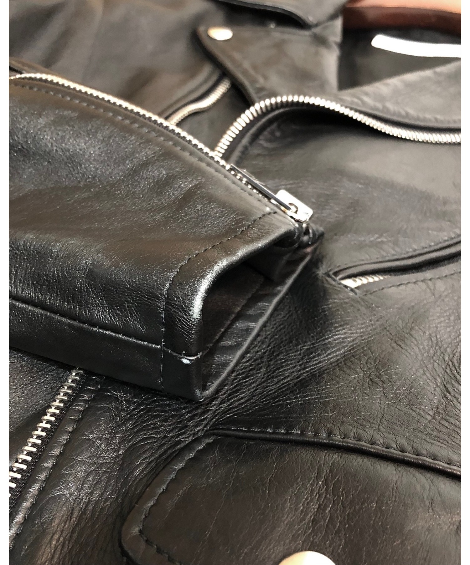 中古・古着通販】CELINE (セリーヌ) クラシックバイカージャケット