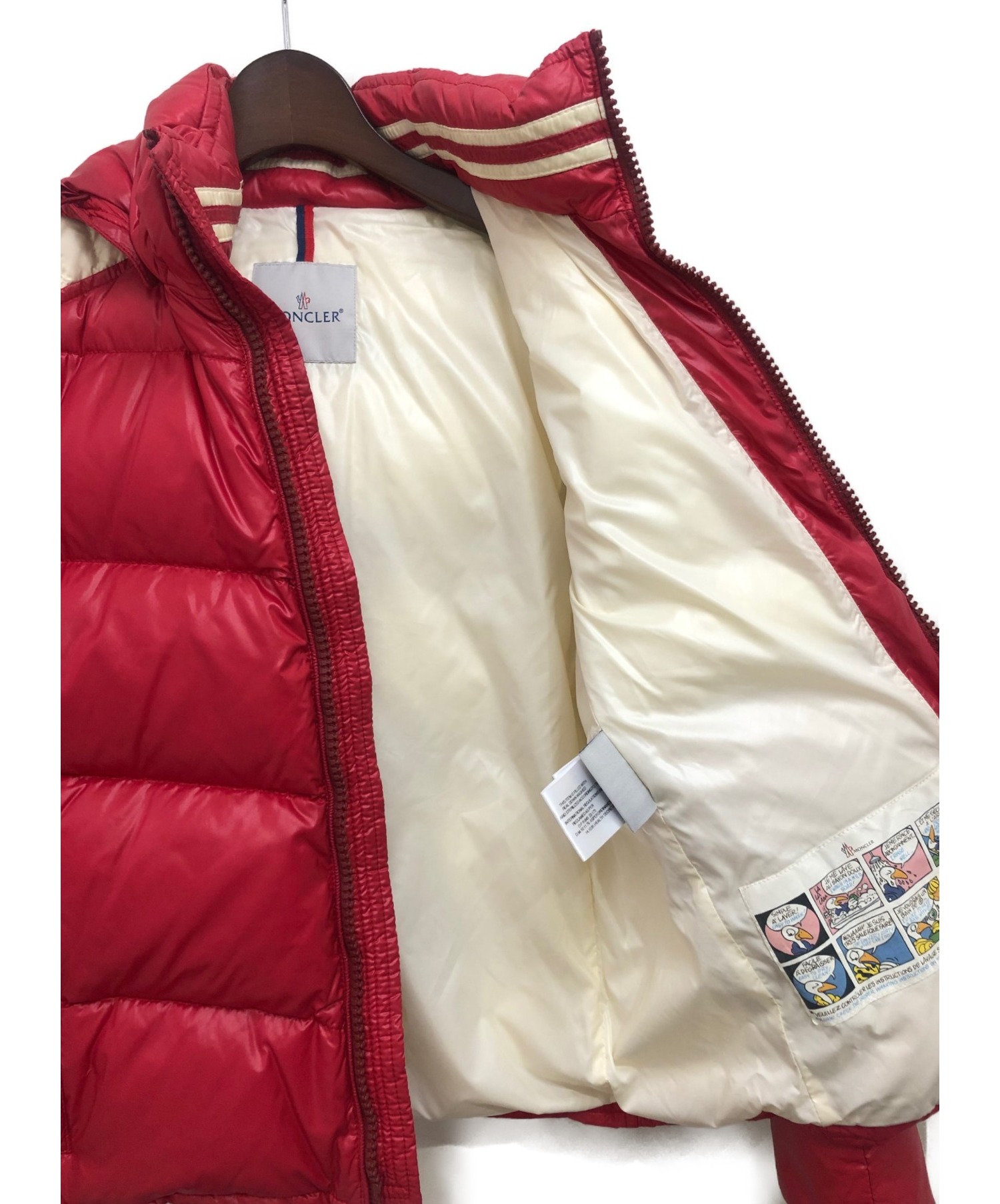 中古・古着通販】MONCLER (モンクレール) GRAFTON レッド サイズ:2 