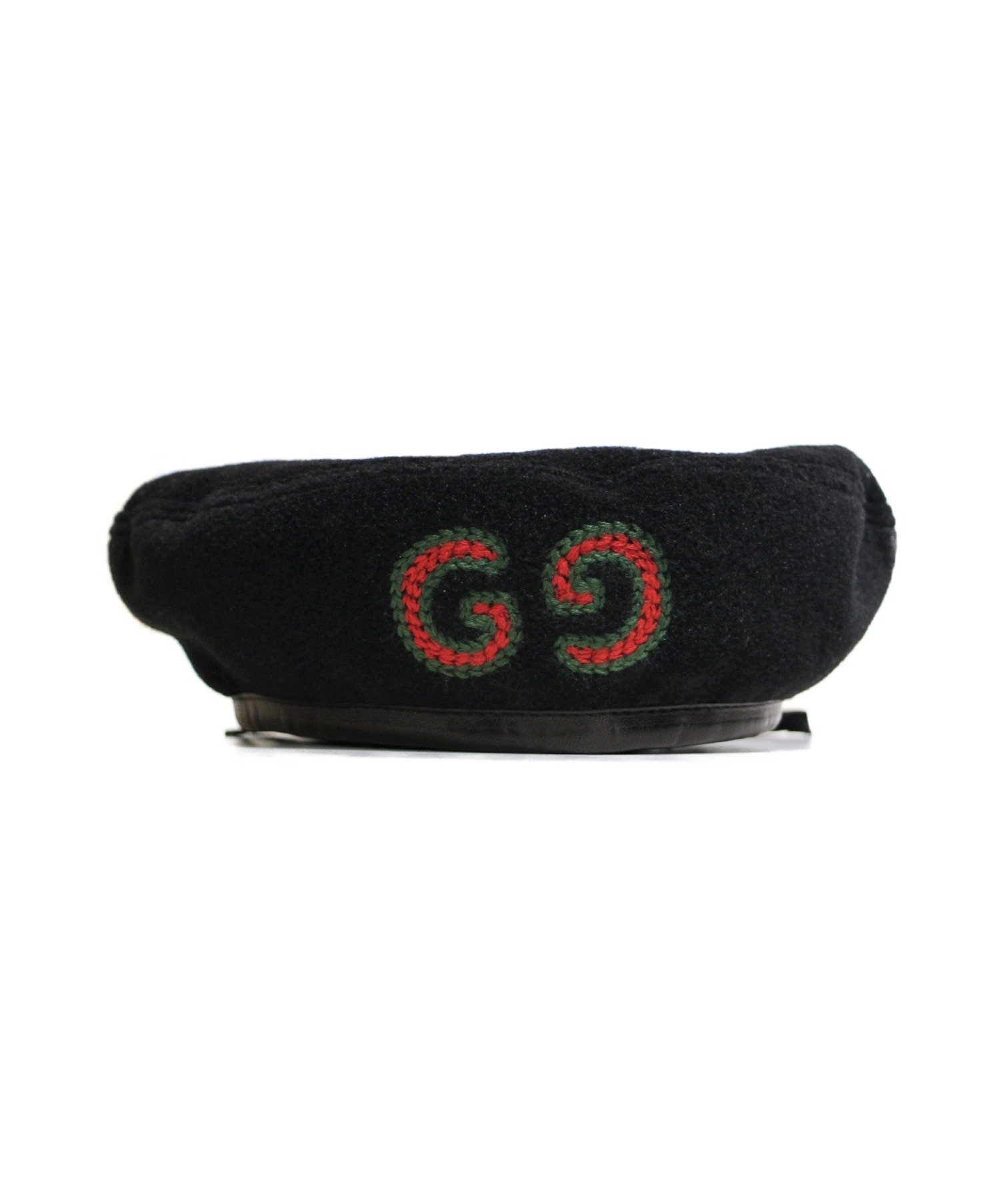 中古・古着通販】GUCCI (グッチ) ベレー帽 ブラック サイズ:S