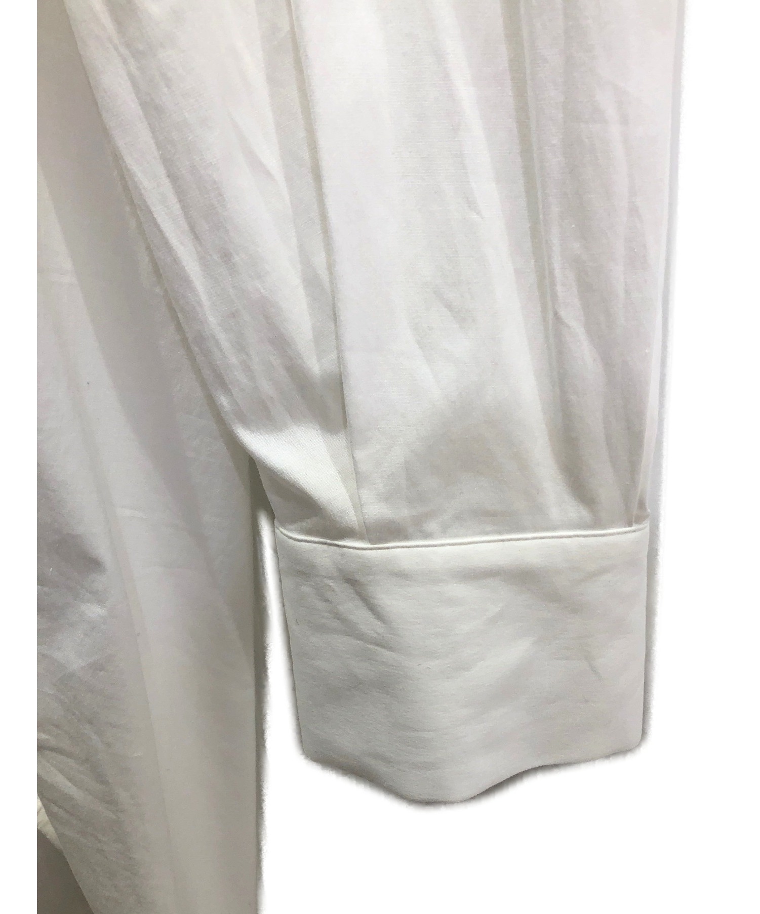 中古・古着通販】ENFOLD (エンフォルド) オーバーサイズ比翼シャツ 