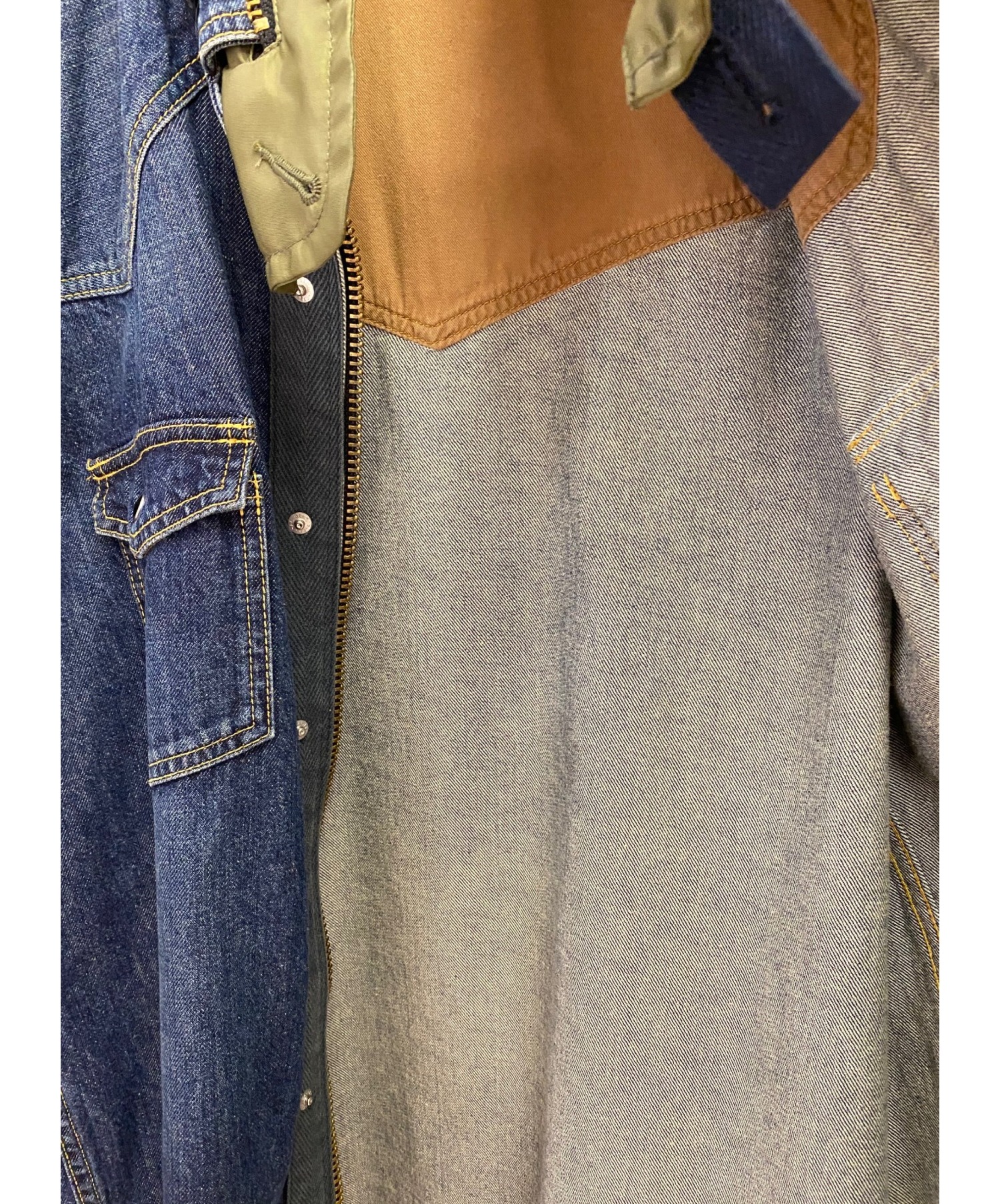 中古・古着通販】sacai (サカイ) 20SS ストレートフィットデニム