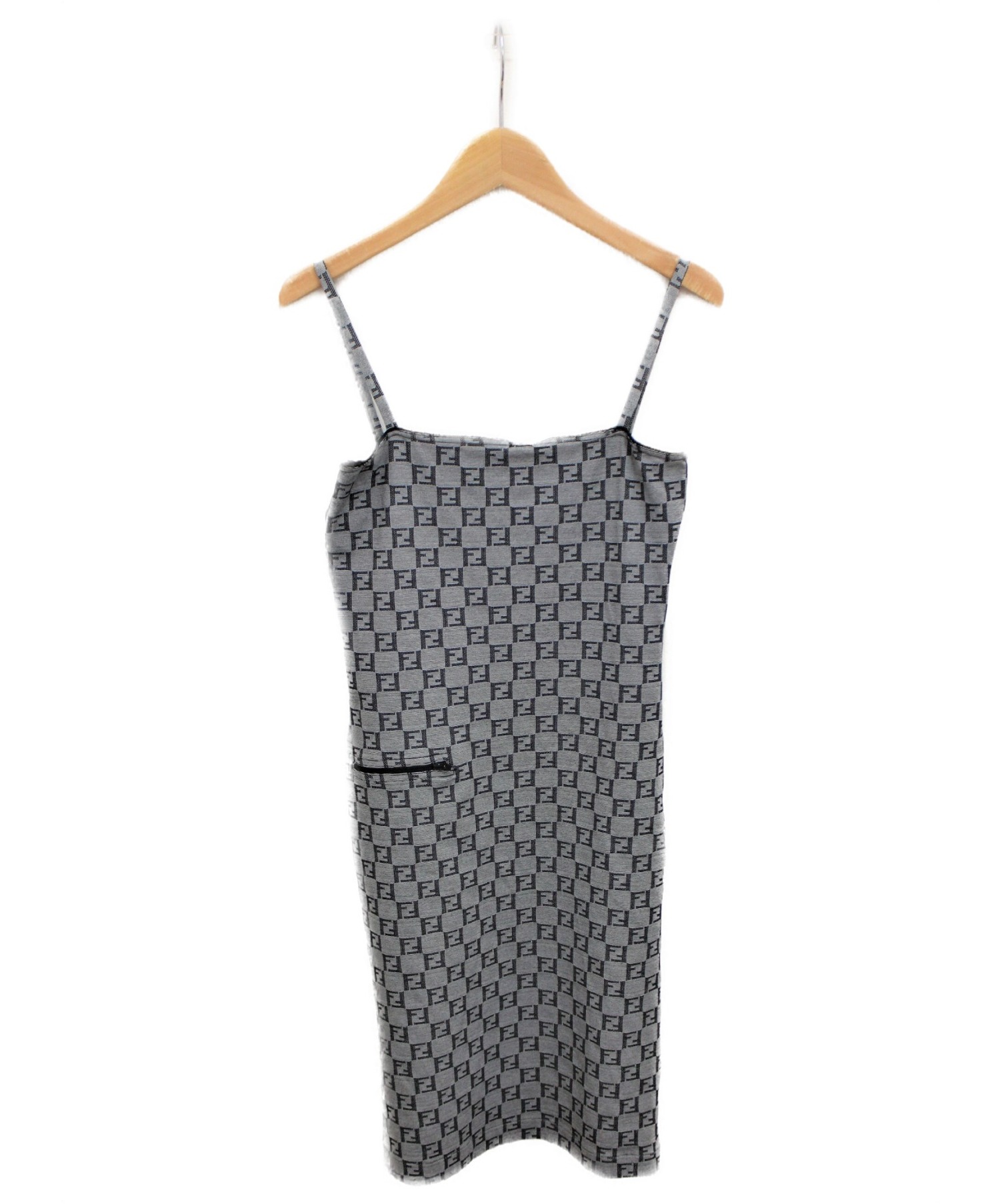 中古・古着通販】FENDI (フェンディ) ズッカ柄キャミソールチュニック