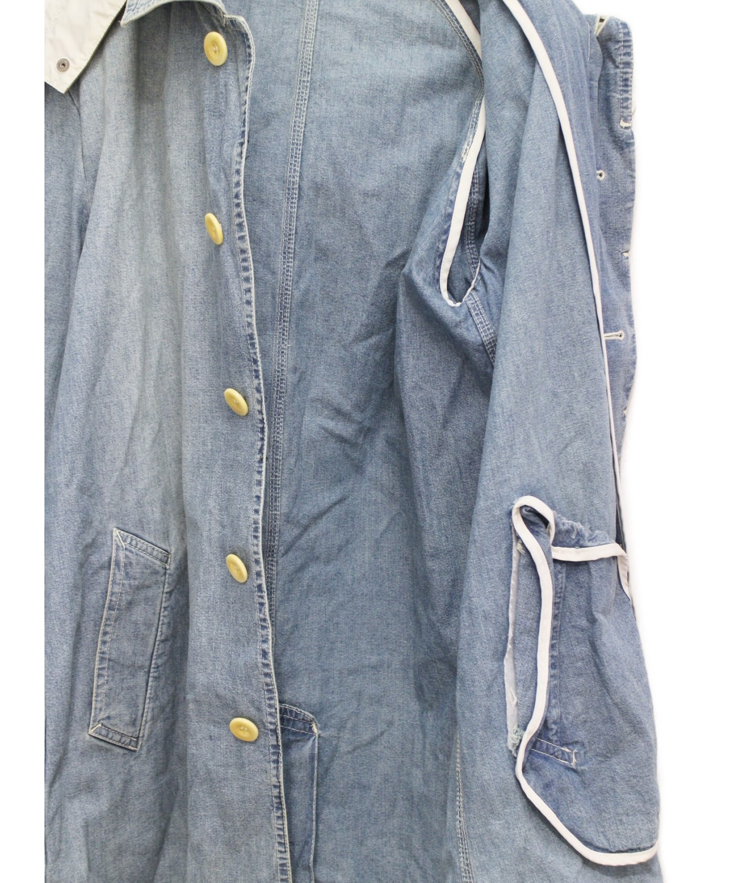 中古・古着通販】sacai (サカイ) デニムコート サイズ:2｜ブランド