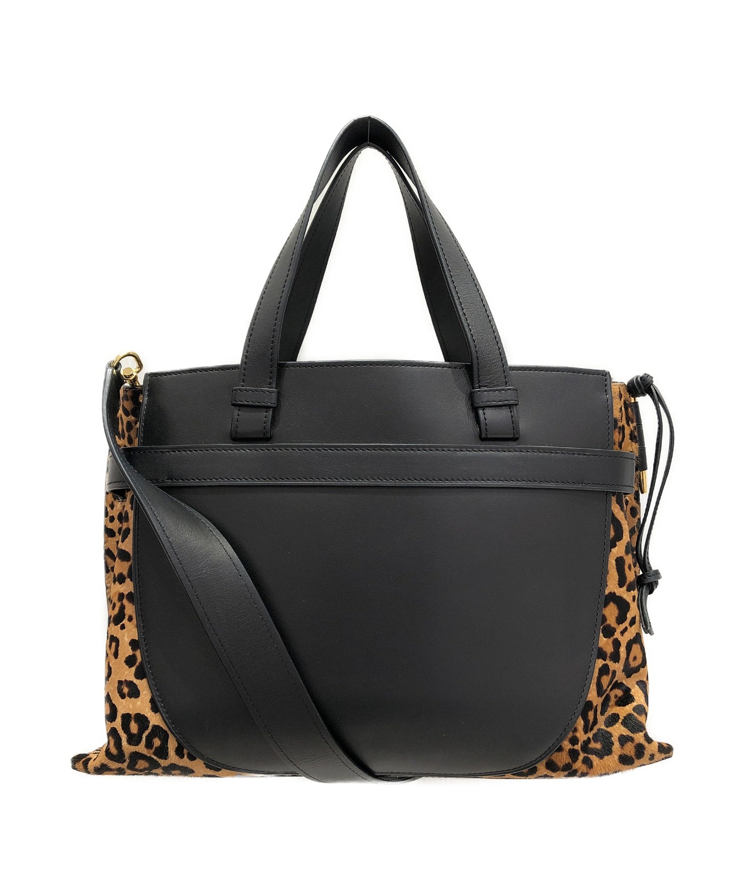 中古・古着通販】LOEWE (ロエベ) ゲートトップハンドル ブラック 
