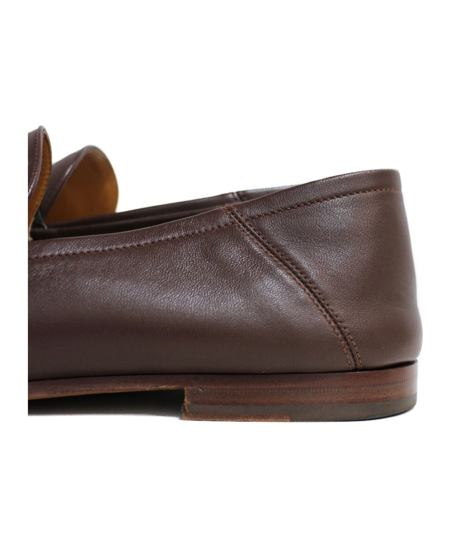 中古・古着通販】GUCCI (グッチ) シェリーラインビットローファー